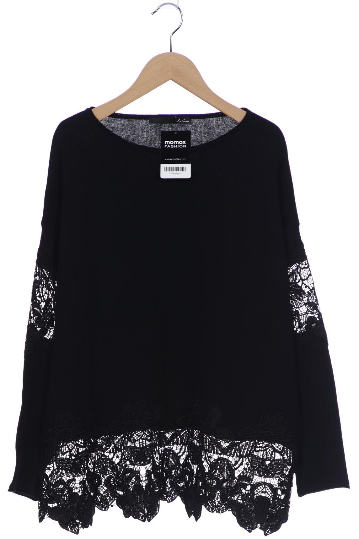 

Lecomte Damen Pullover, schwarz, Gr. 40