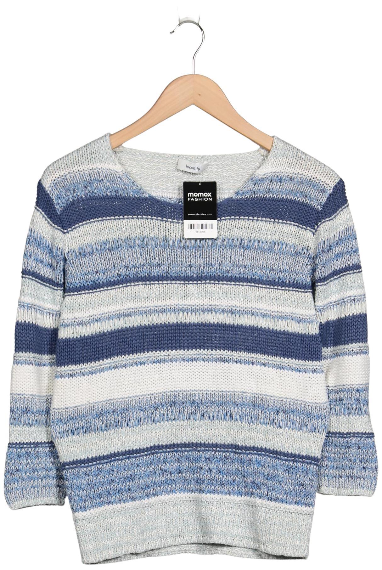 

Lecomte Damen Pullover, blau, Gr. 36