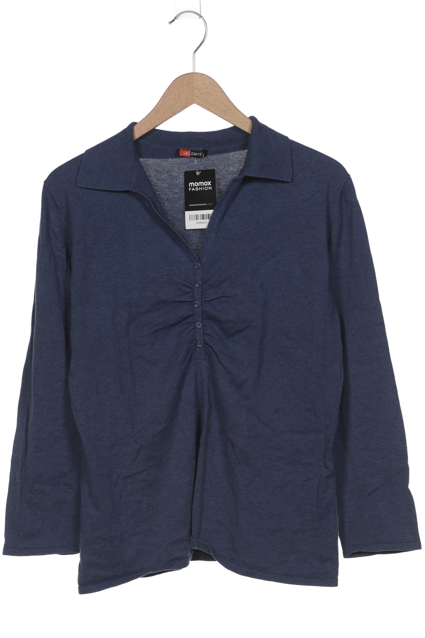 

Lecomte Damen Pullover, blau, Gr. 42