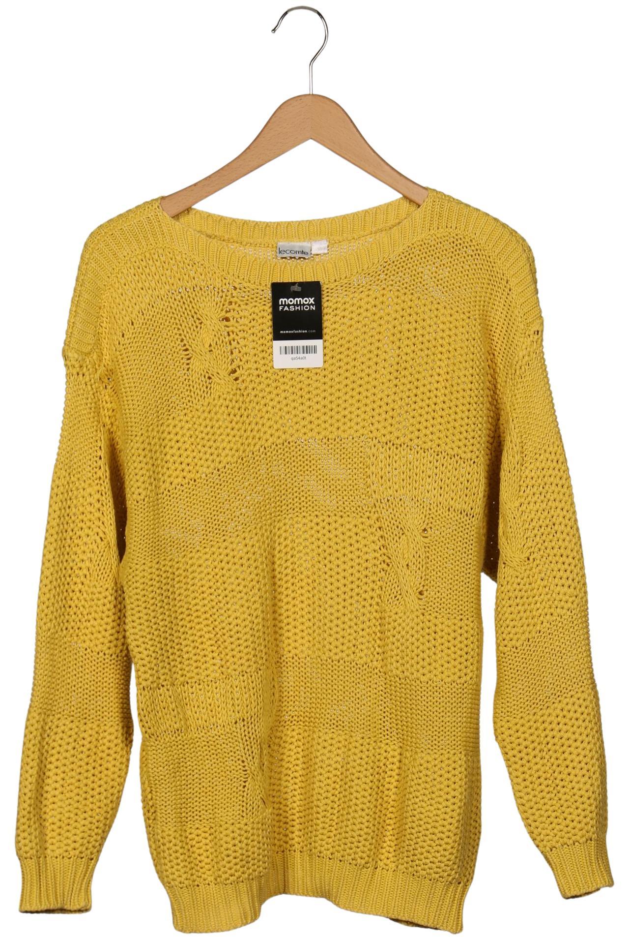 

Lecomte Damen Pullover, gelb, Gr. 38