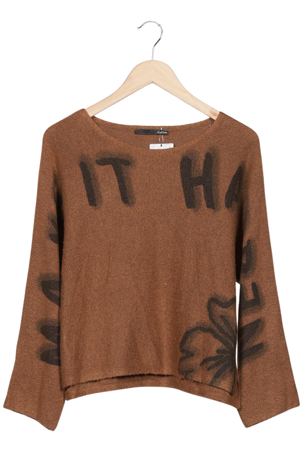 

Lecomte Damen Pullover, braun, Gr. 34