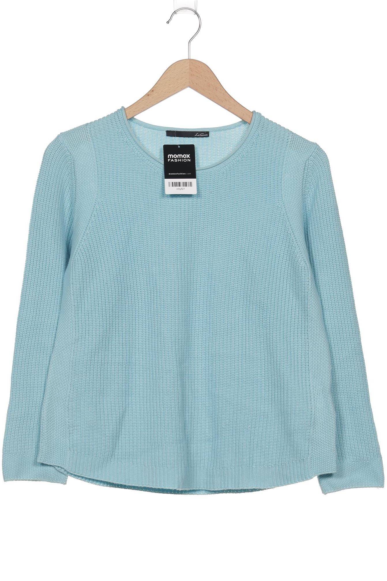 

Lecomte Damen Pullover, blau, Gr. 38