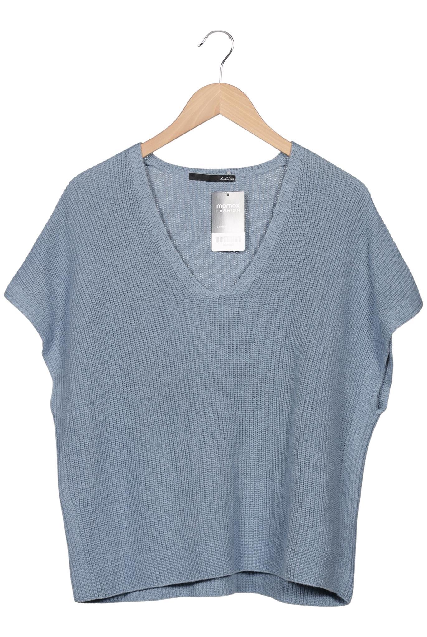 

Lecomte Damen Pullover, blau, Gr. 40