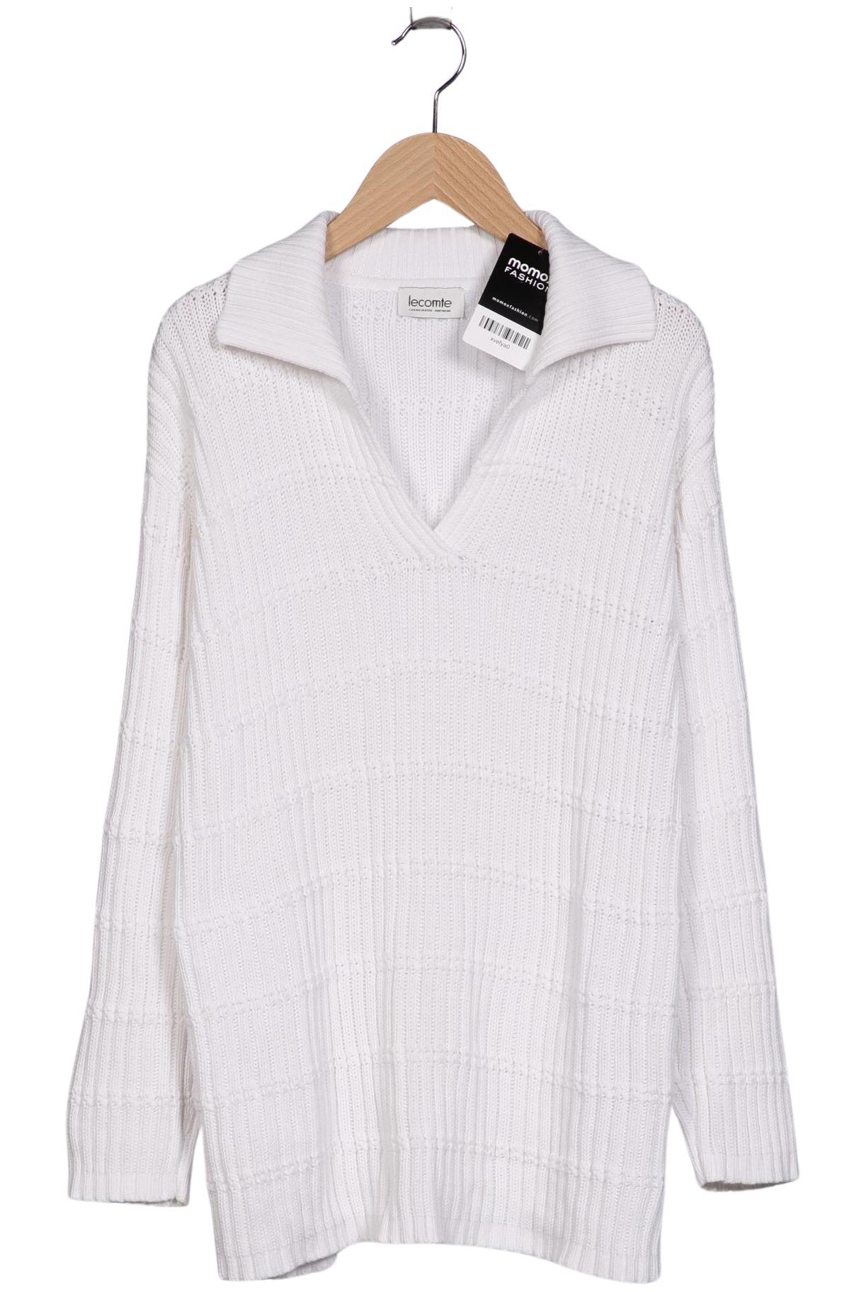 

Lecomte Damen Pullover, weiß, Gr. 36