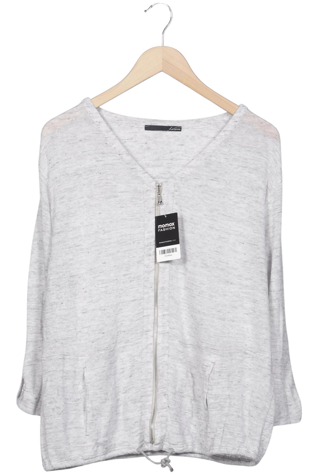 

Lecomte Damen Strickjacke, grau, Gr. 44