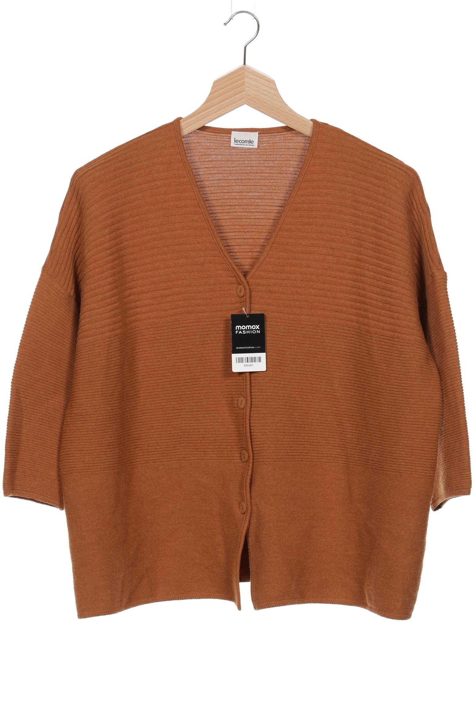 

Lecomte Damen Strickjacke, braun, Gr. 42