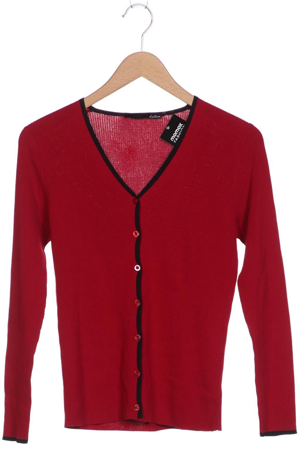 

Lecomte Damen Strickjacke, rot, Gr. 38