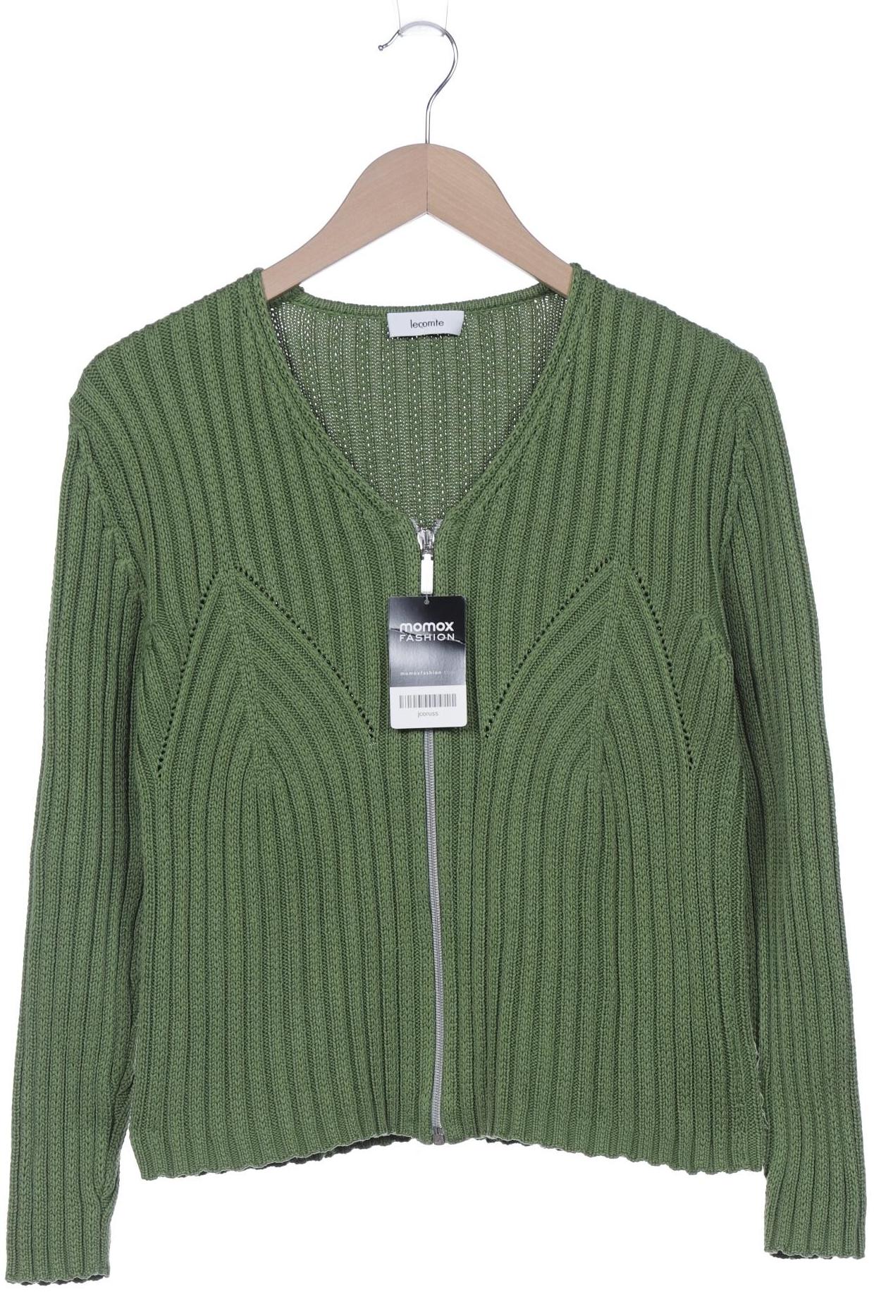

Lecomte Damen Strickjacke, grün, Gr. 40