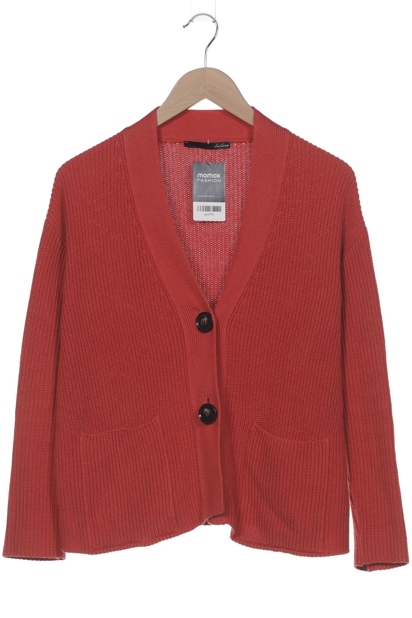 

Lecomte Damen Strickjacke, rot, Gr. 38