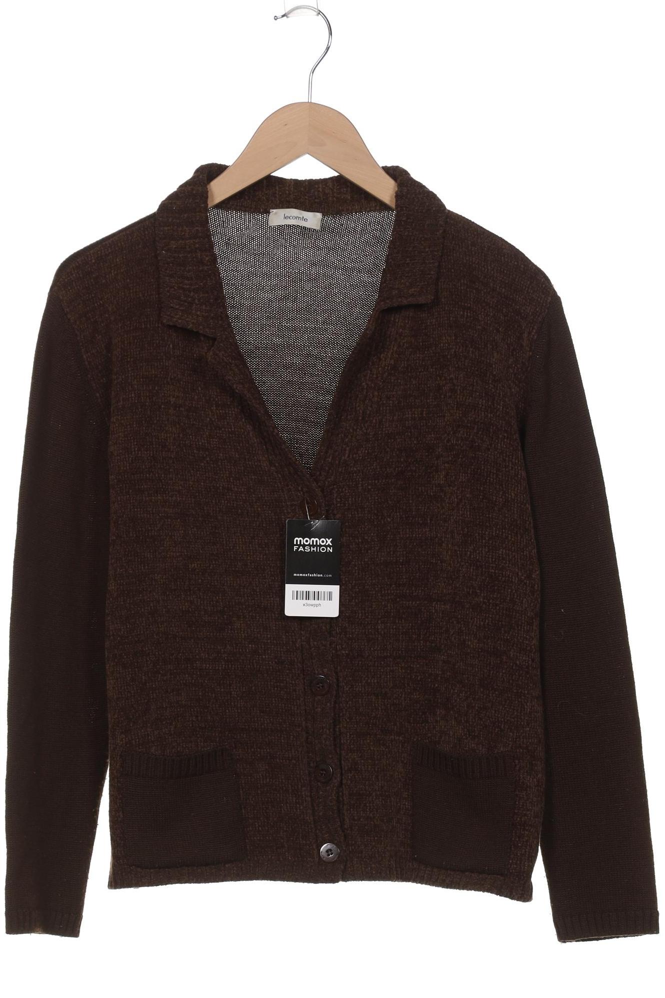 

Lecomte Damen Strickjacke, braun, Gr. 42