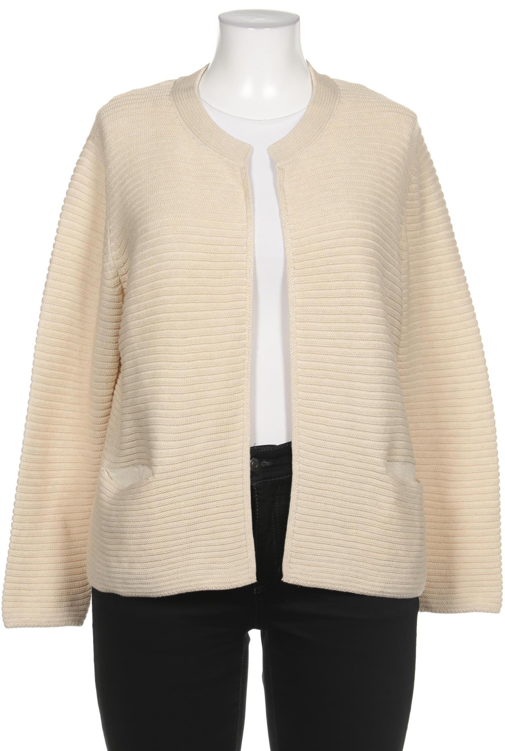 

Lecomte Damen Strickjacke, cremeweiß, Gr. 44