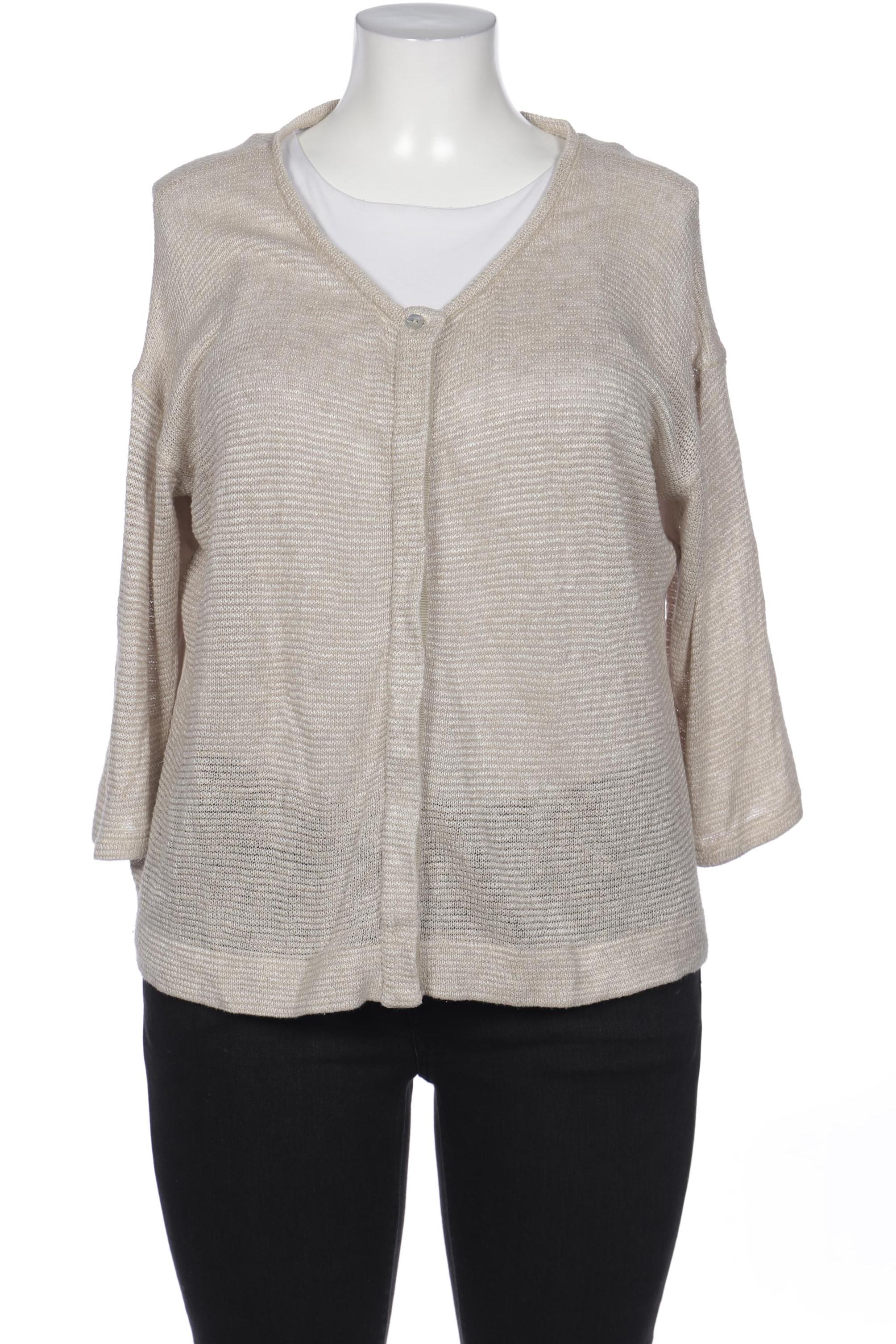 

Lecomte Damen Strickjacke, cremeweiß, Gr. 44