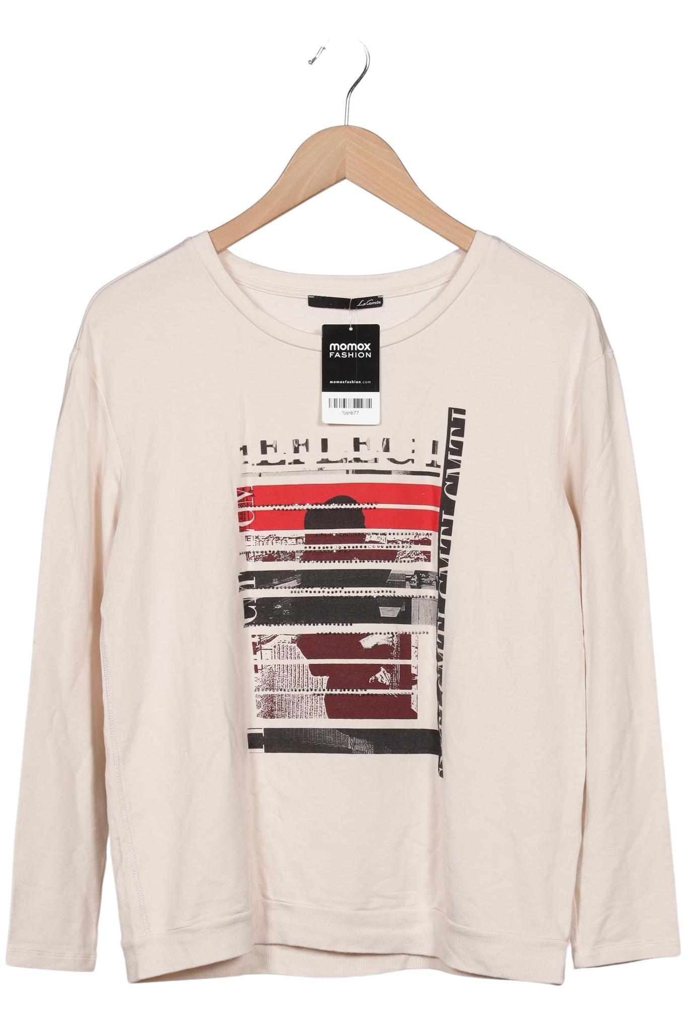 

Lecomte Damen Sweatshirt, beige, Gr. 38