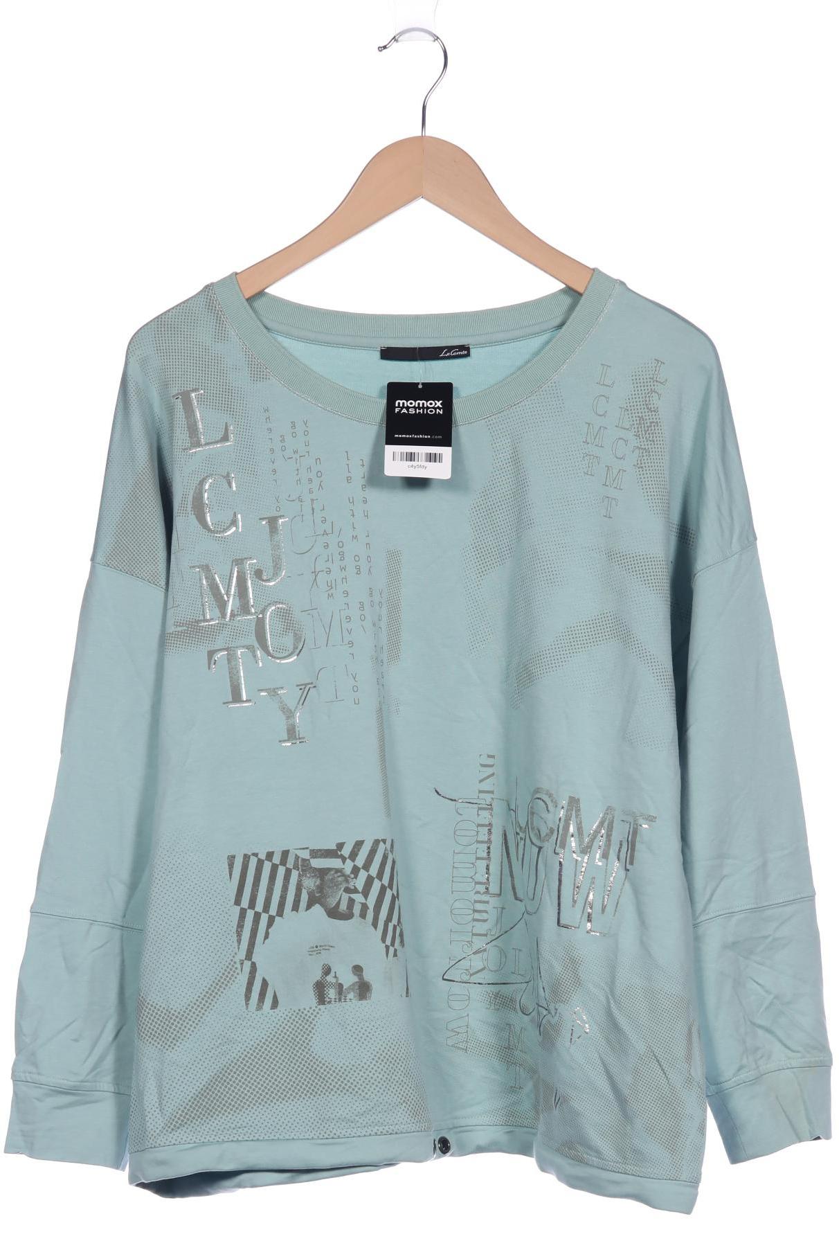 

Lecomte Damen Sweatshirt, türkis, Gr. 48