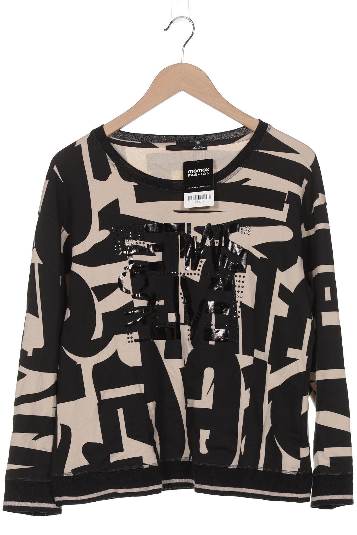 

Lecomte Damen Sweatshirt, schwarz, Gr. 42