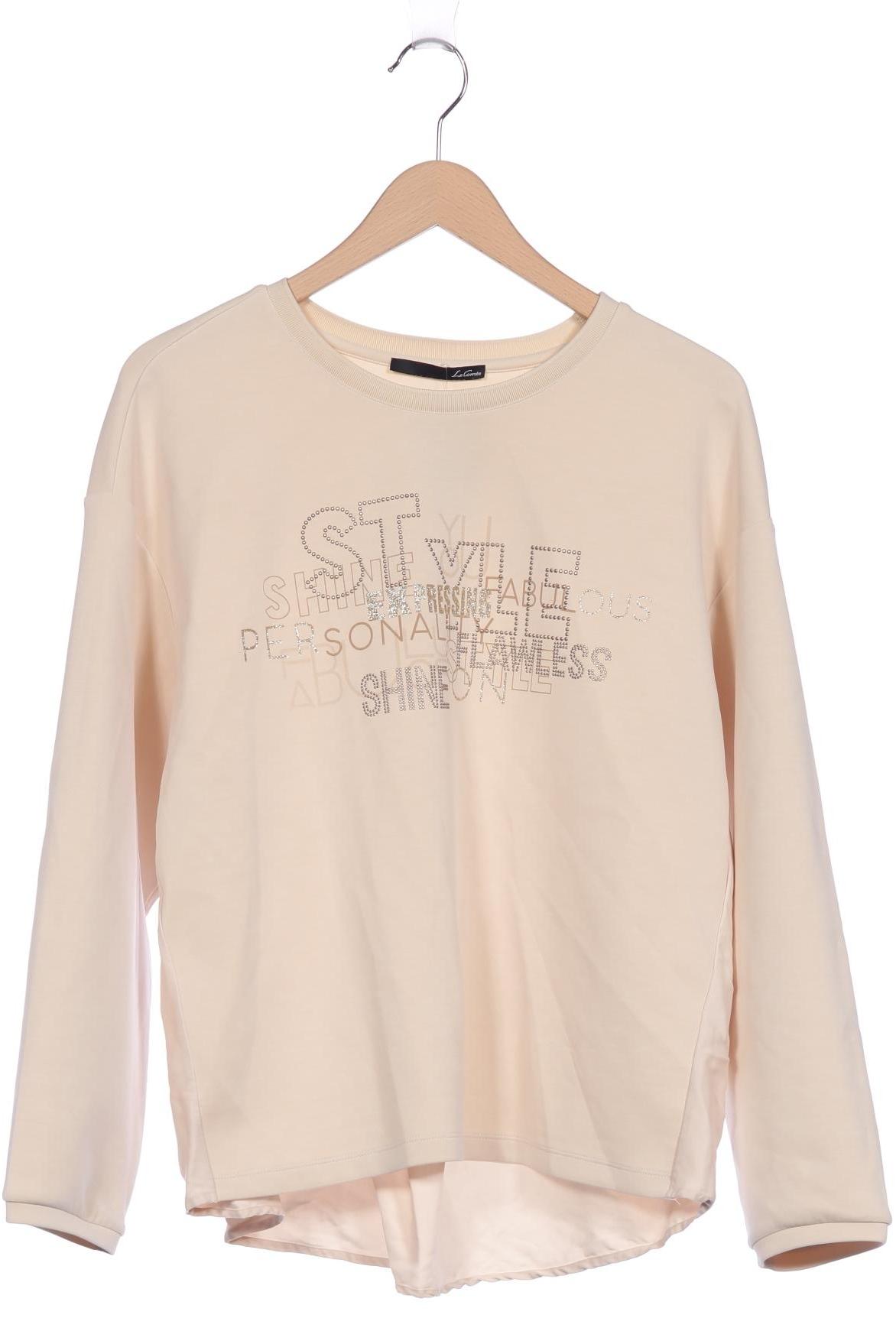 

Lecomte Damen Sweatshirt, beige, Gr. 44