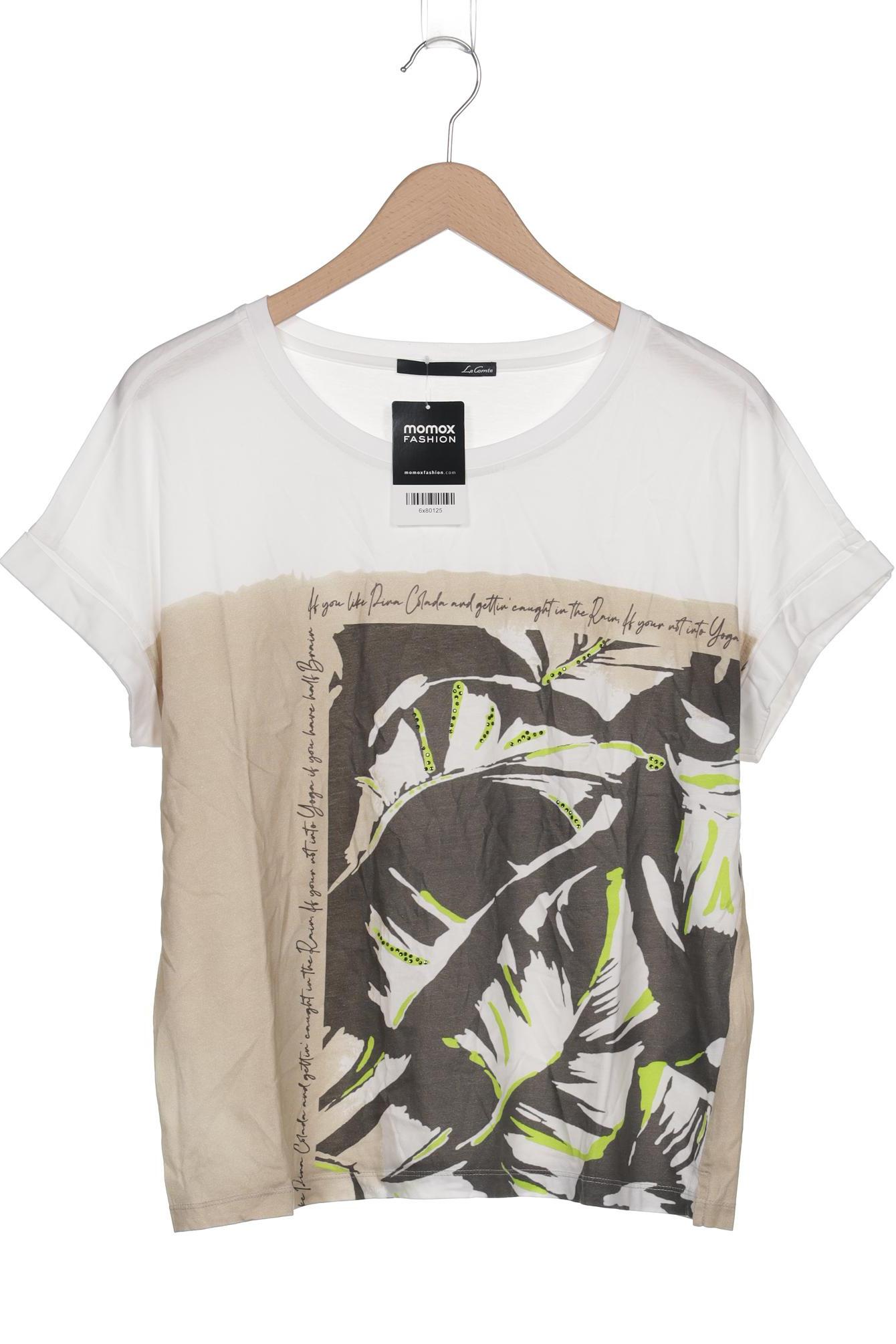 

Lecomte Damen T-Shirt, beige, Gr. 40