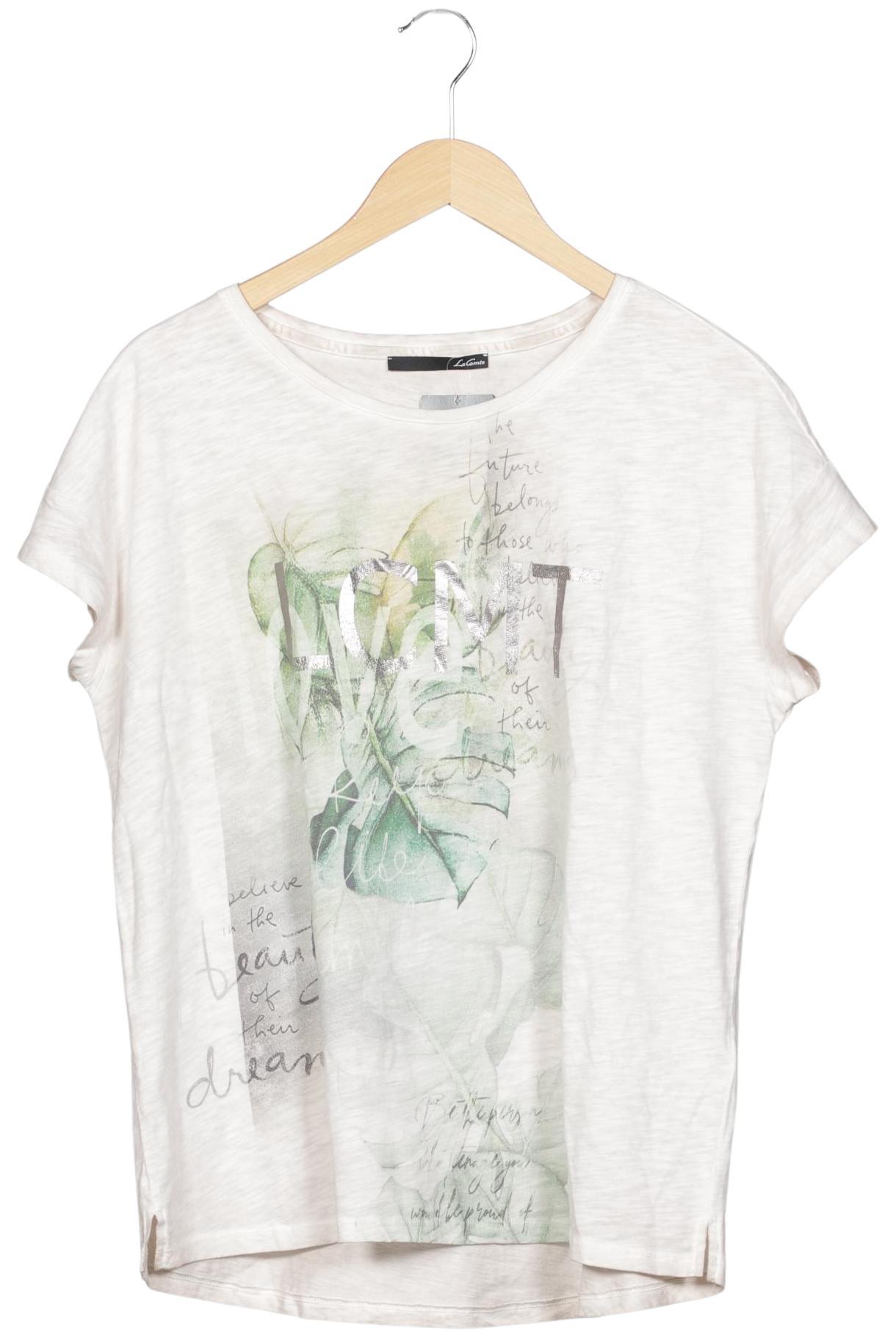 

Lecomte Damen T-Shirt, beige, Gr. 42