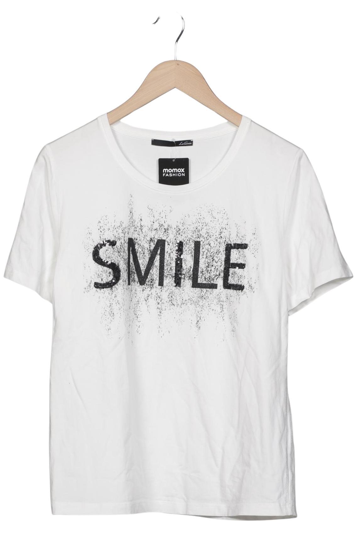 

Lecomte Damen T-Shirt, weiß, Gr. 44