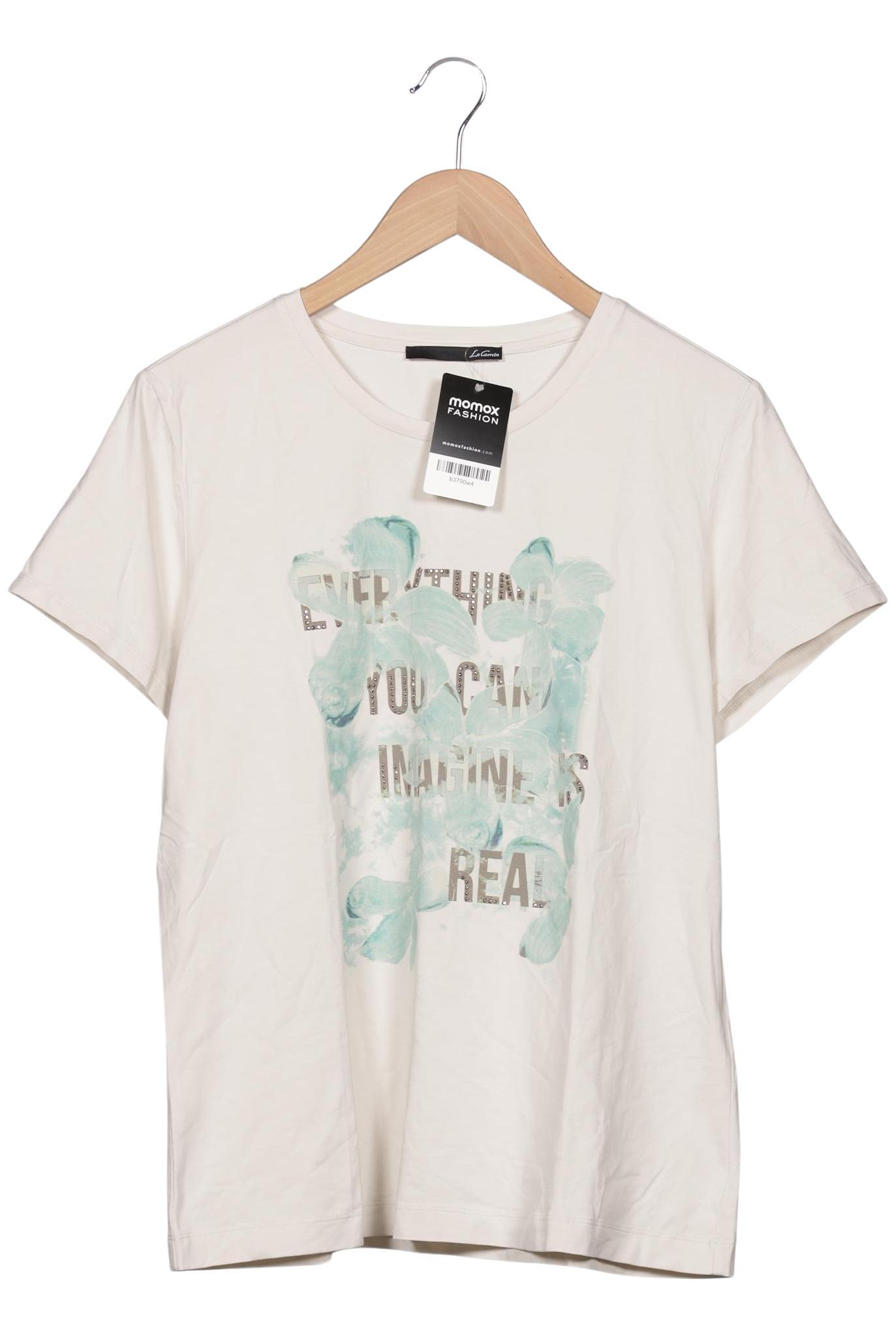 

Lecomte Damen T-Shirt, beige, Gr. 44