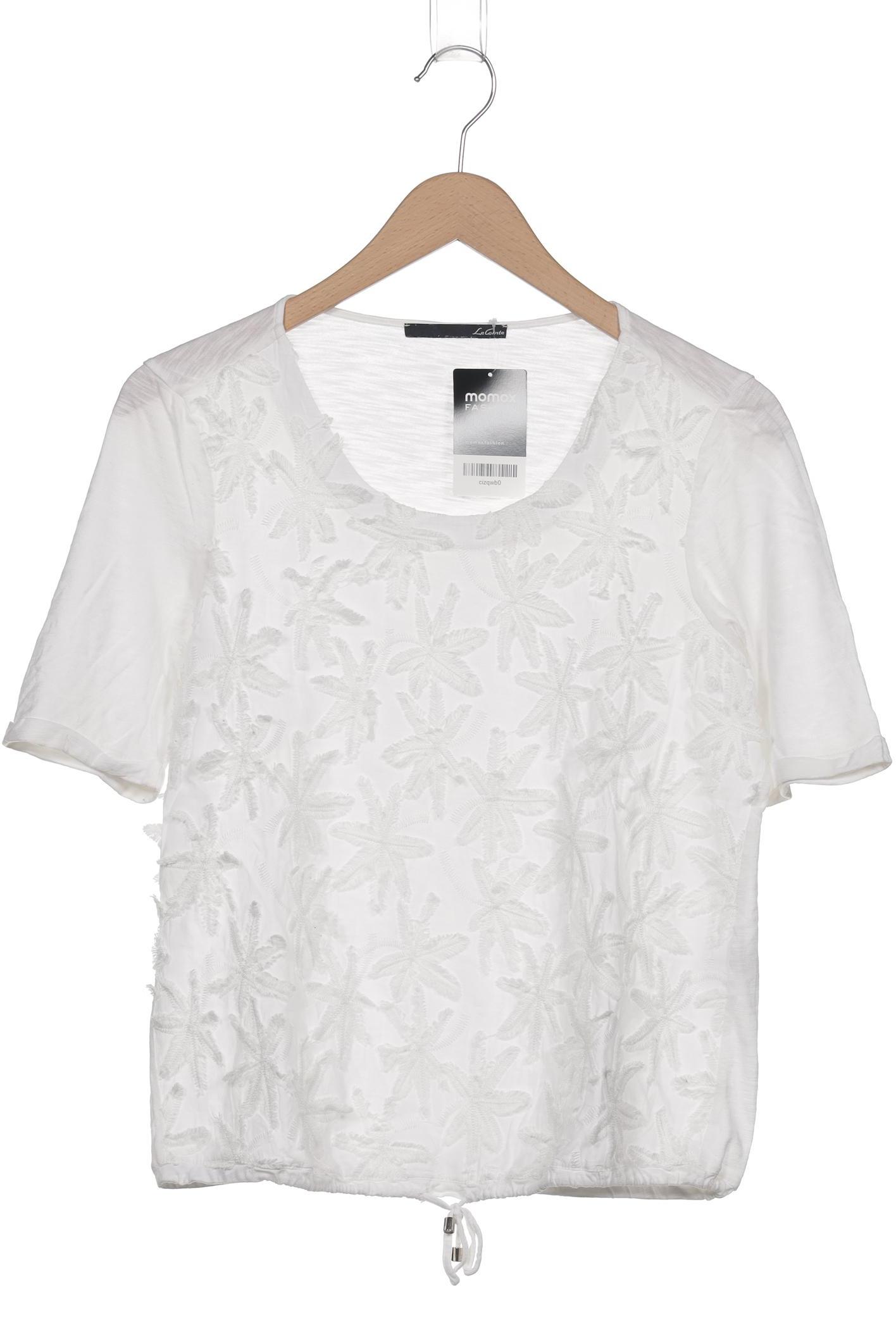 

Lecomte Damen T-Shirt, weiß, Gr. 36