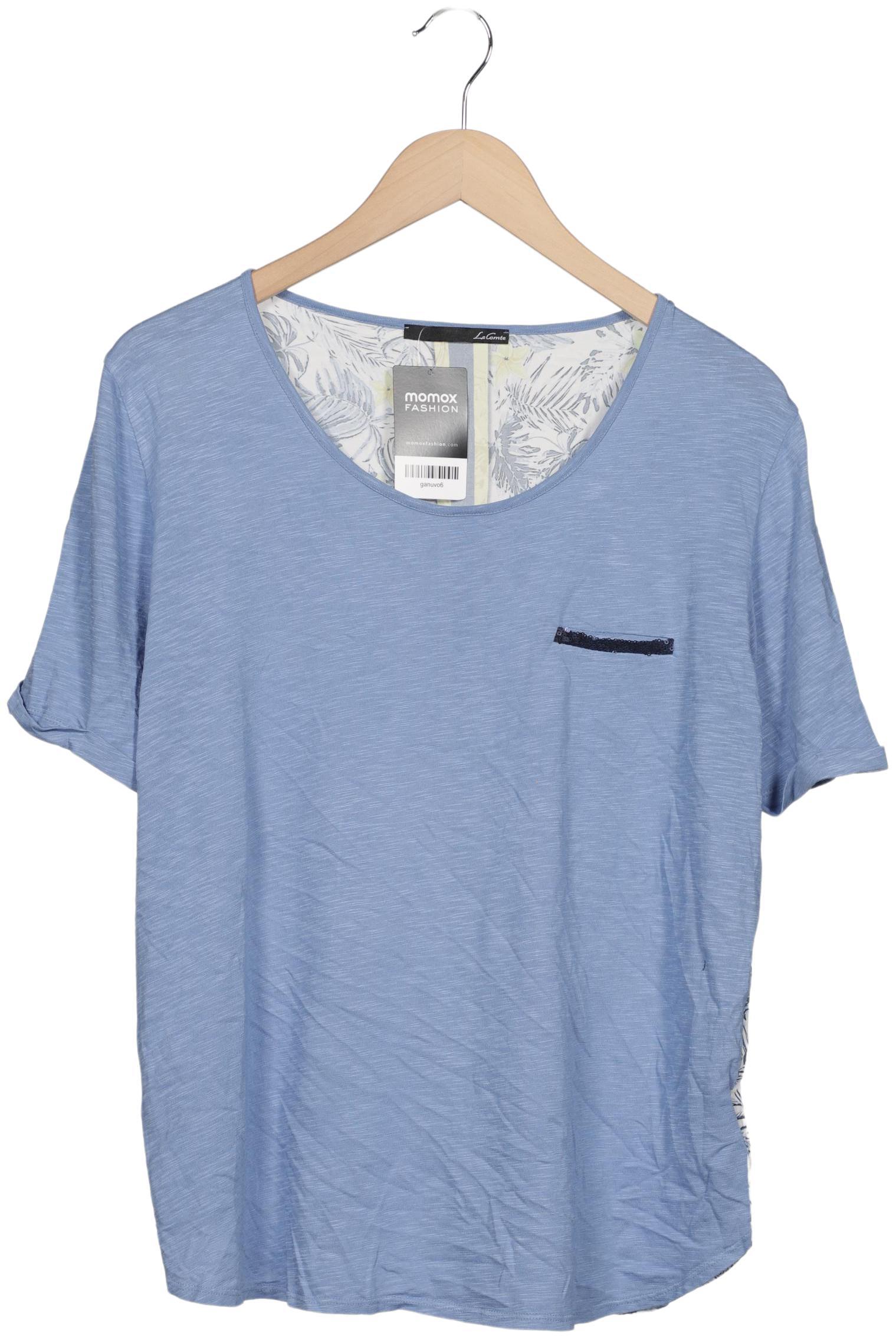 

Lecomte Damen T-Shirt, blau, Gr. 44