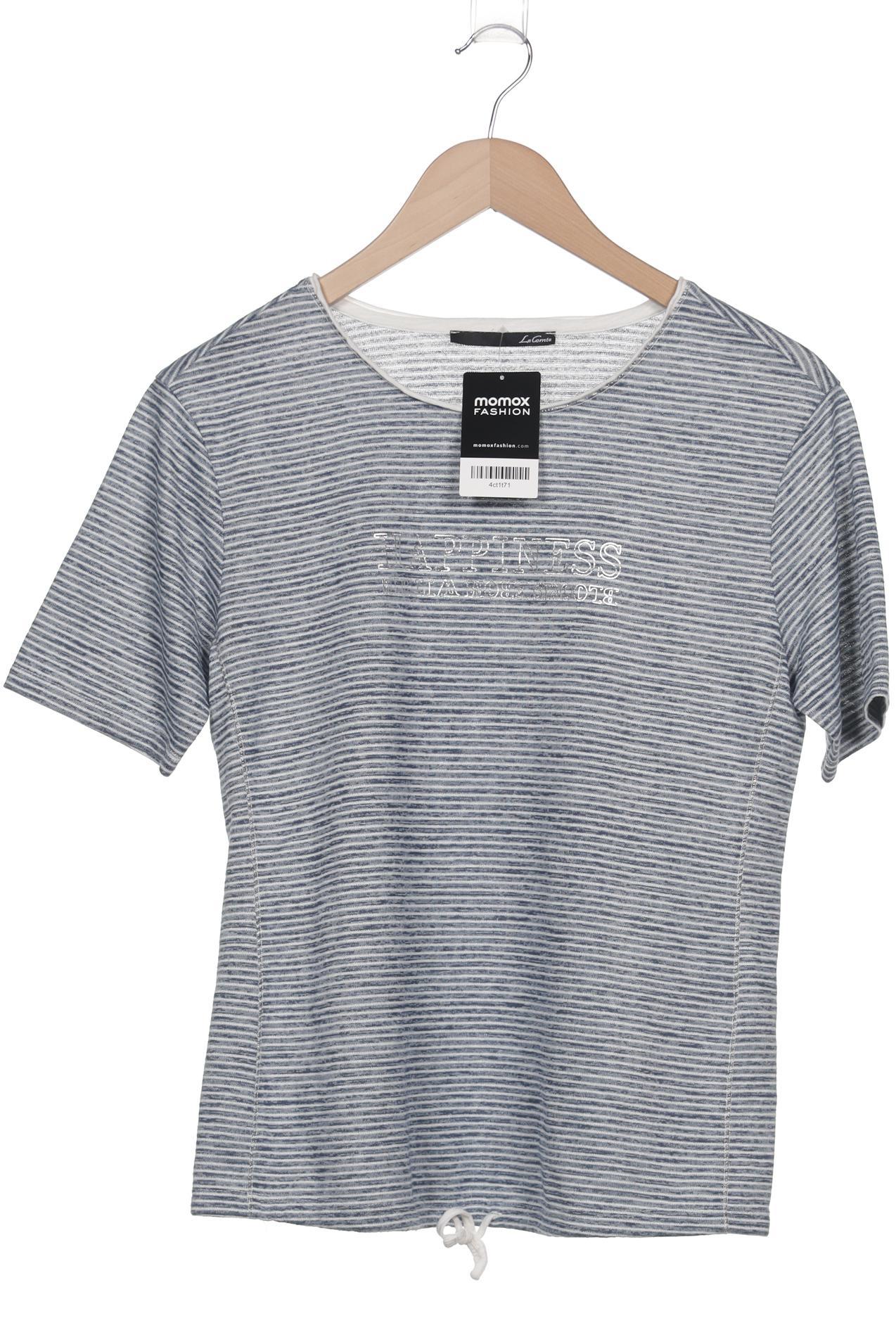 

Lecomte Damen T-Shirt, blau, Gr. 38