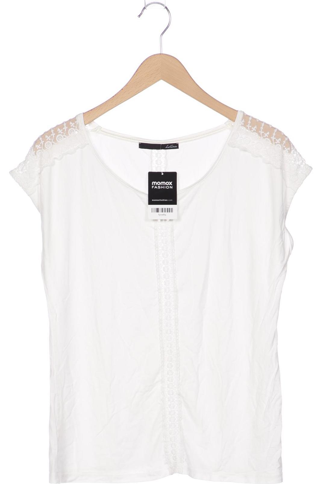 

Lecomte Damen T-Shirt, weiß, Gr. 38
