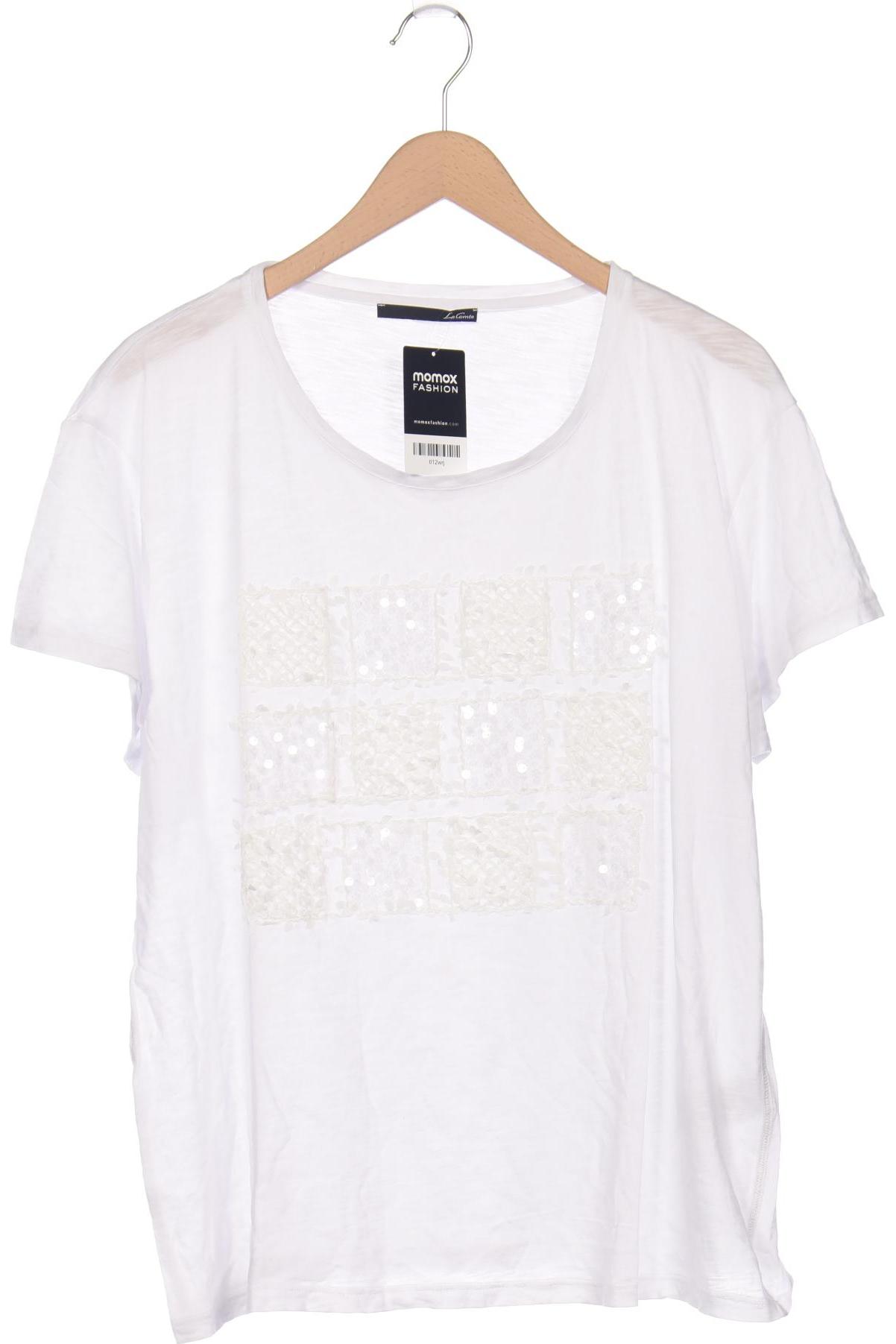 

Lecomte Damen T-Shirt, weiß, Gr. 48
