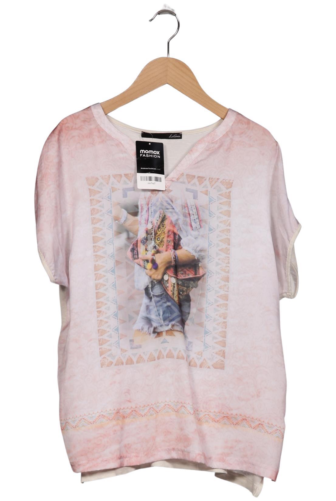 

Lecomte Damen T-Shirt, cremeweiß, Gr. 40