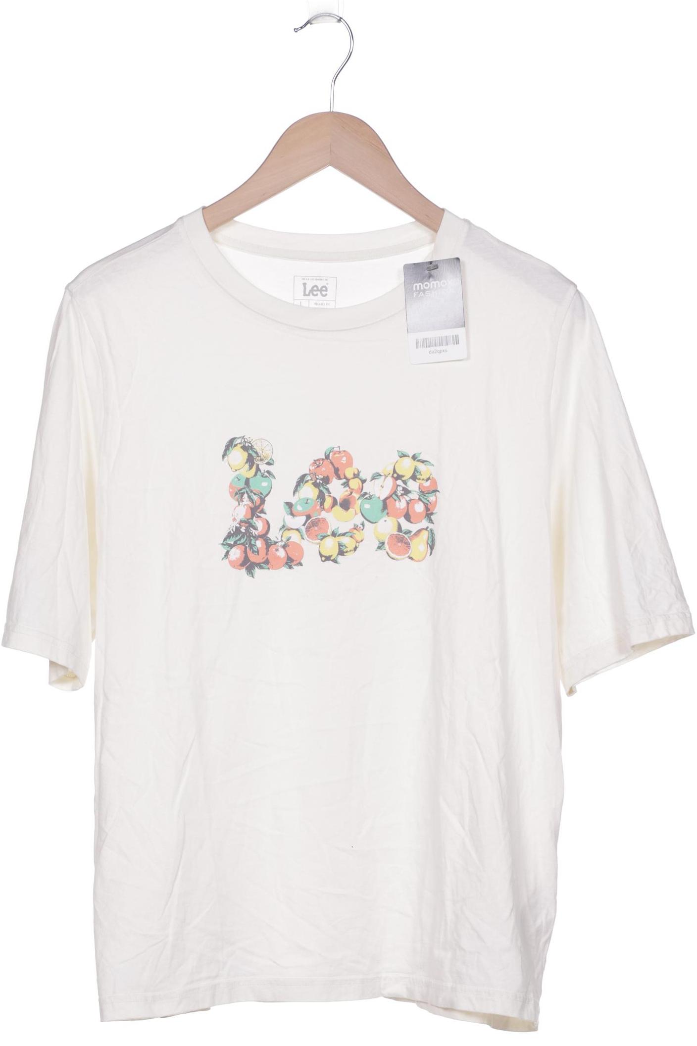 

Lee Damen T-Shirt, cremeweiß, Gr. 42