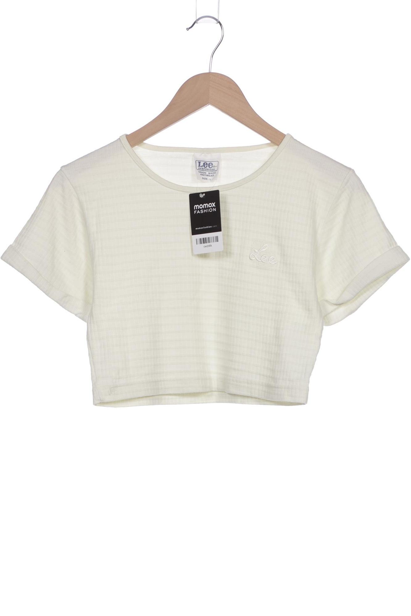 

Lee Damen T-Shirt, cremeweiß, Gr. 42