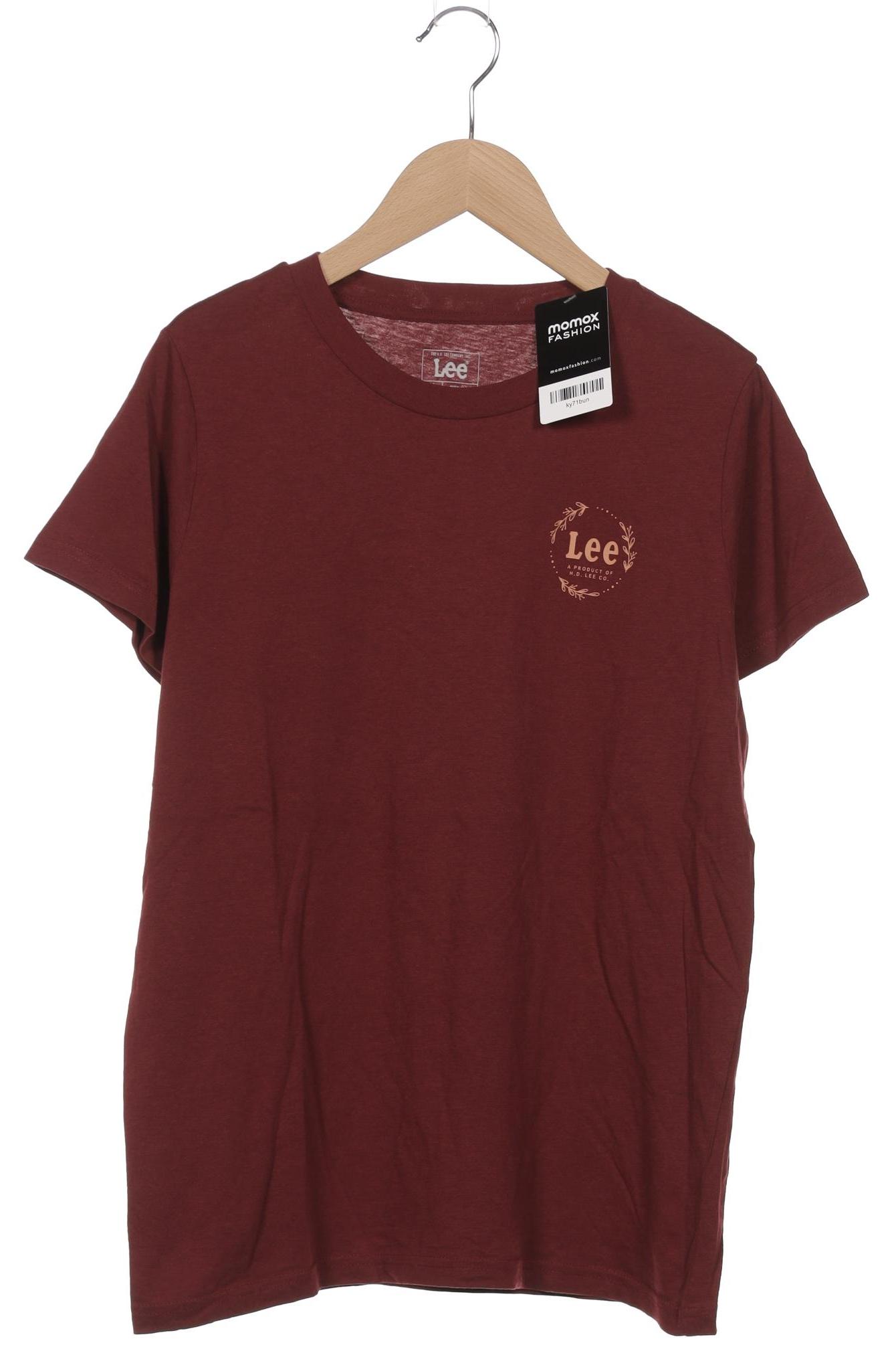 

Lee Damen T-Shirt, bordeaux, Gr. 38