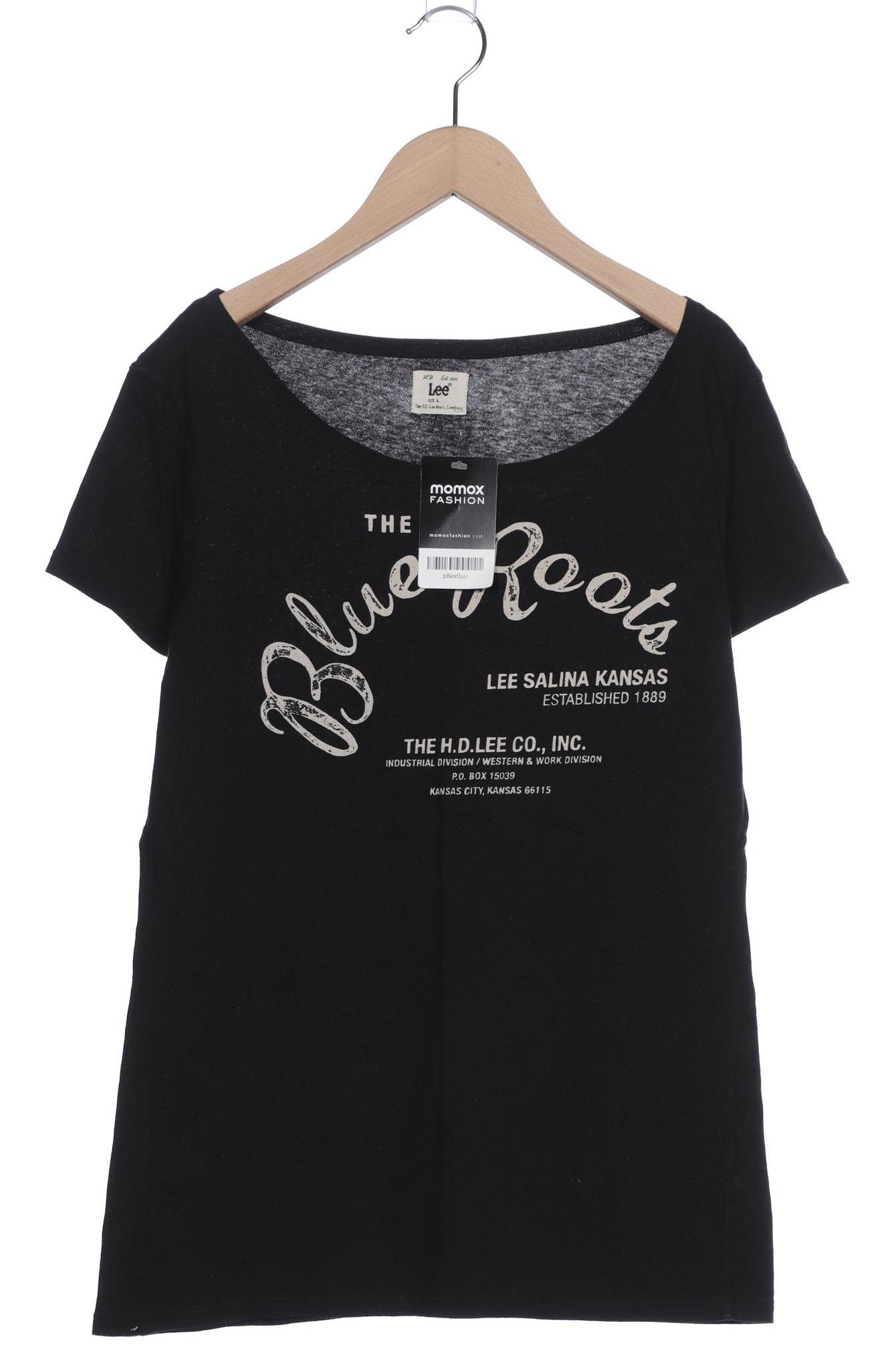 

Lee Damen T-Shirt, schwarz, Gr. 42