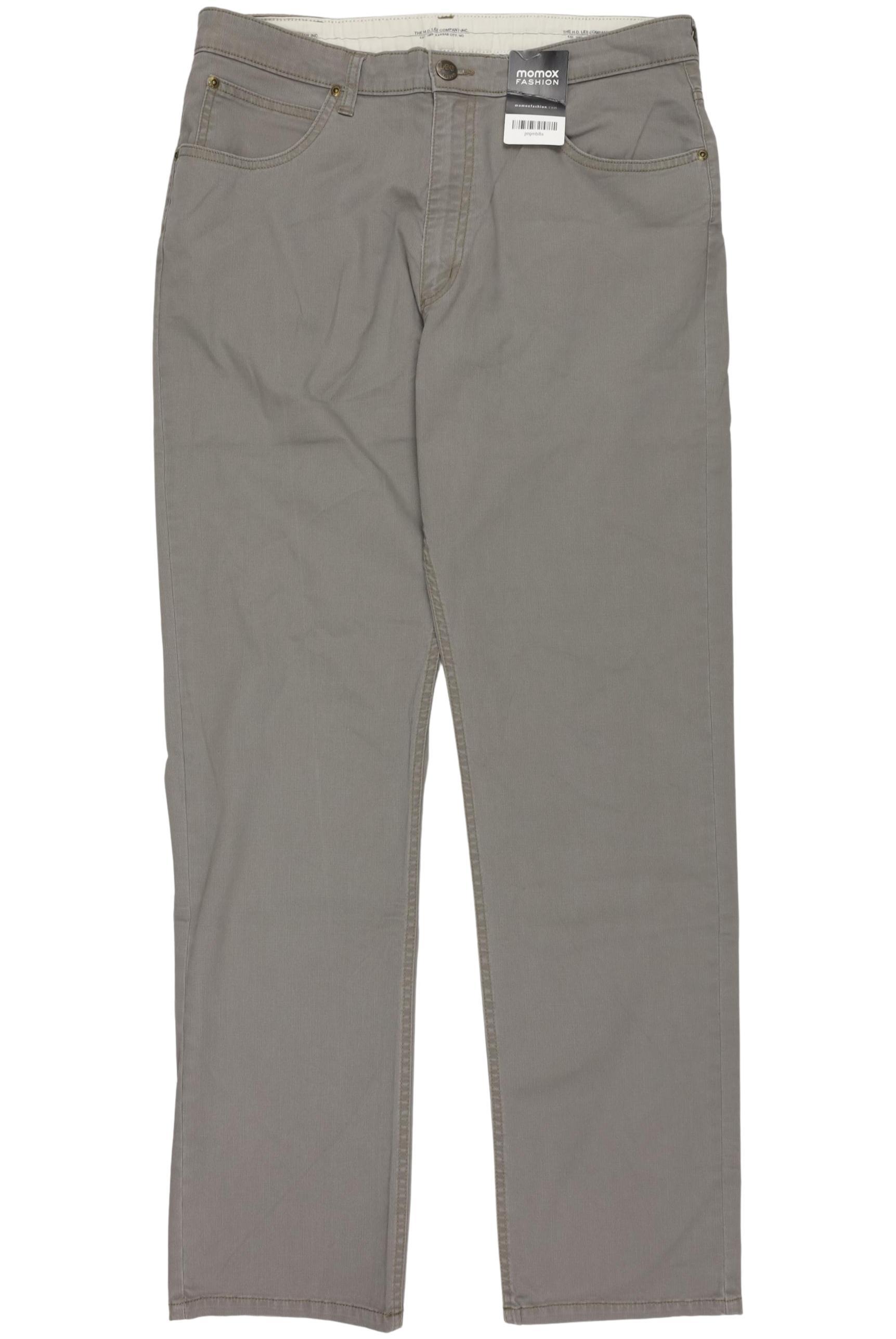 Thumbnail - Lee Herren Stoffhose, grau, Gr. 34