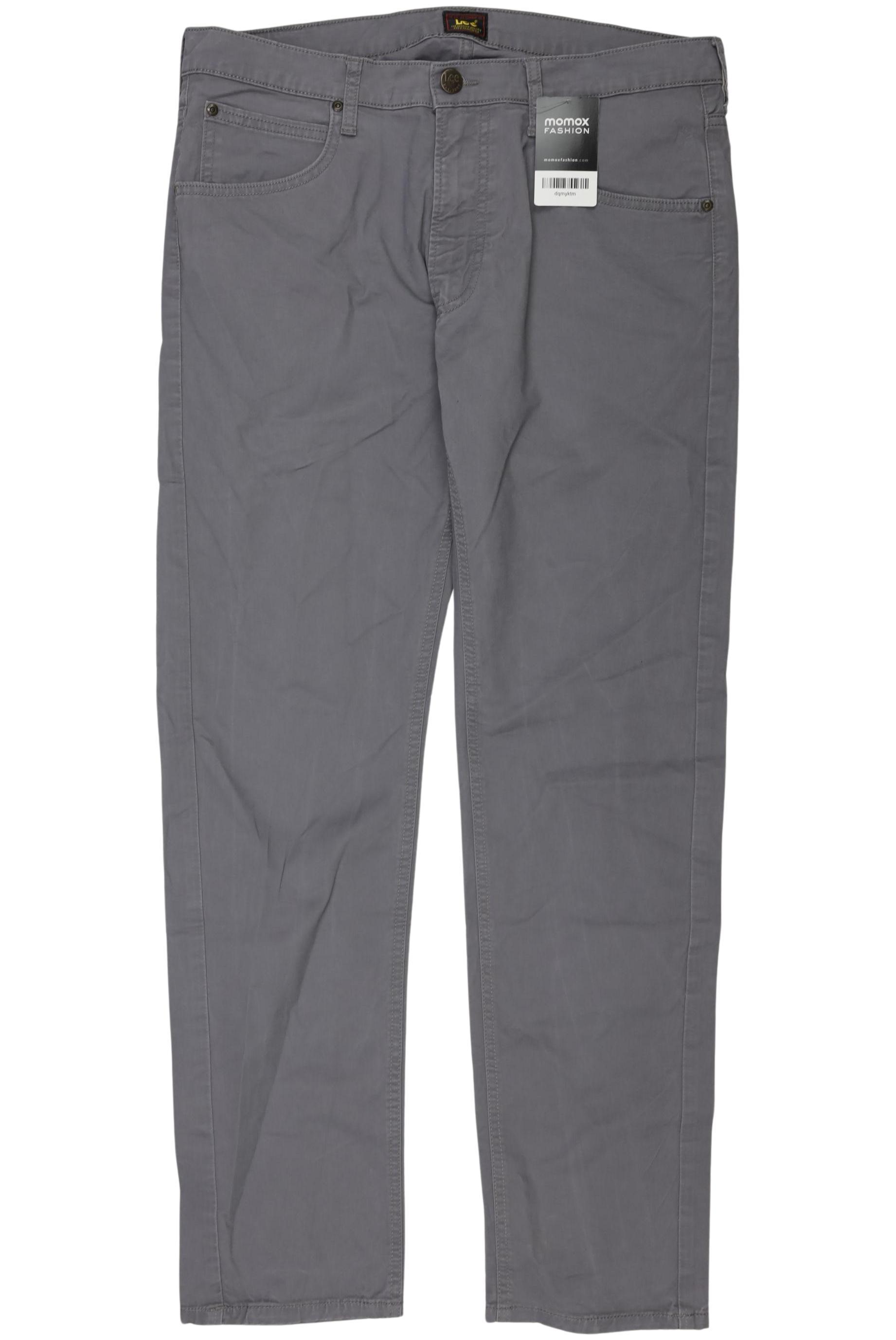 Thumbnail - Lee Herren Stoffhose, grau, Gr. 34