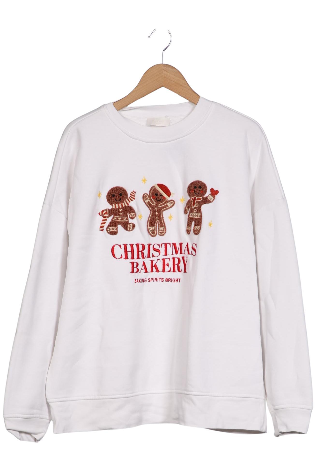 

LeGer by Lena Gercke Damen Sweatshirt, weiß, Gr. 44