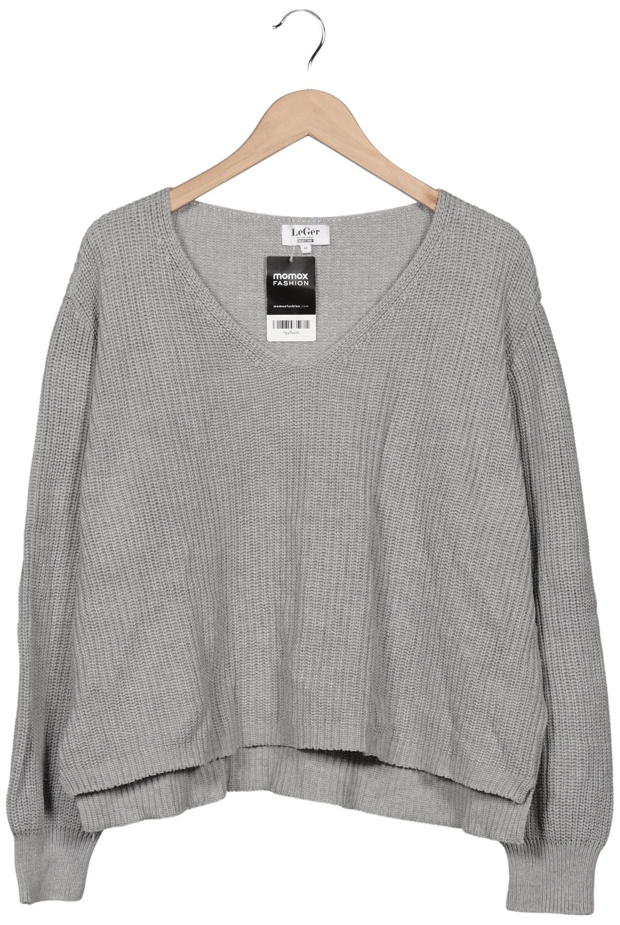 

LeGer by Lena Gercke Damen Pullover, grau, Gr. 42