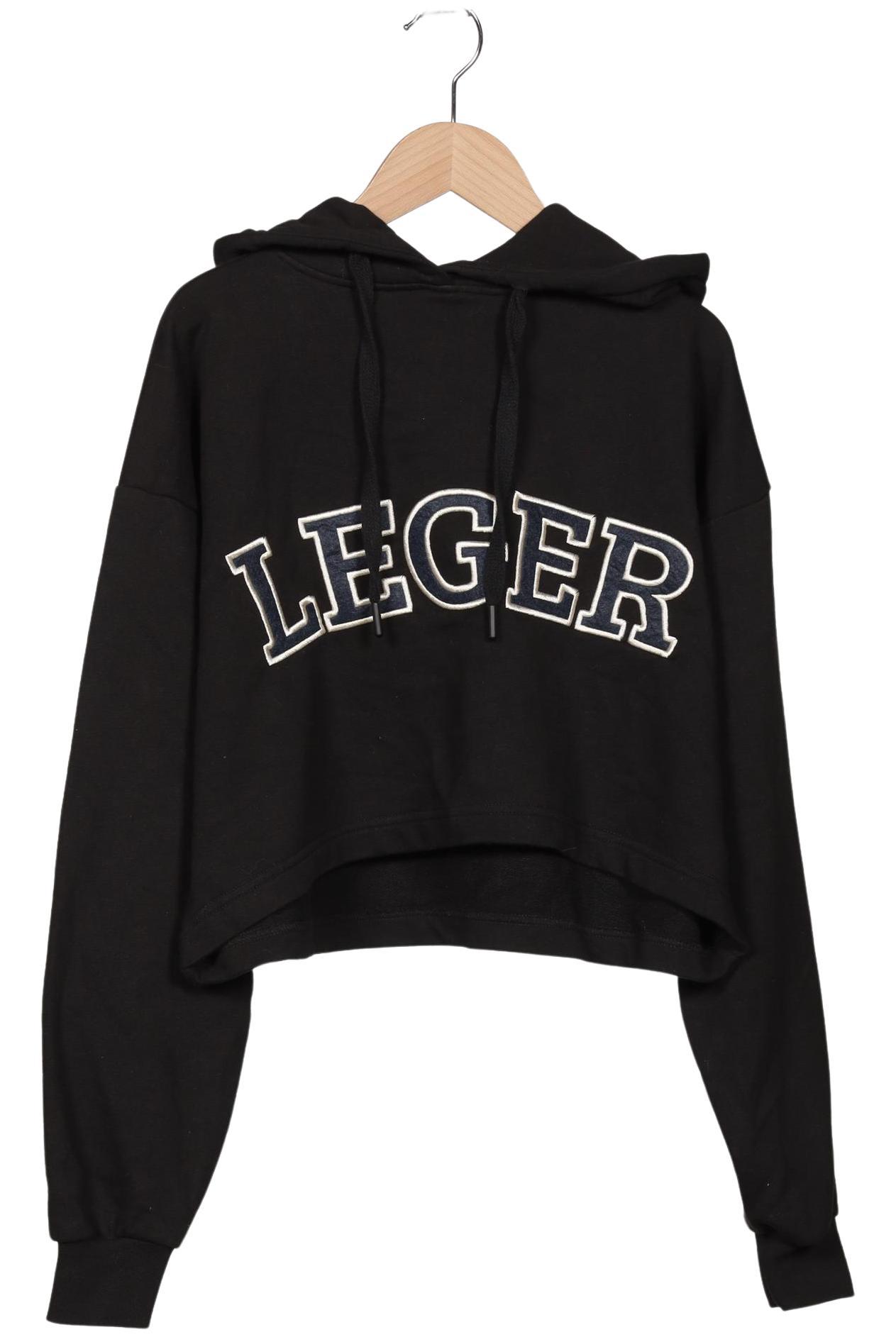 

LeGer by Lena Gercke Damen Kapuzenpullover, schwarz, Gr. 34