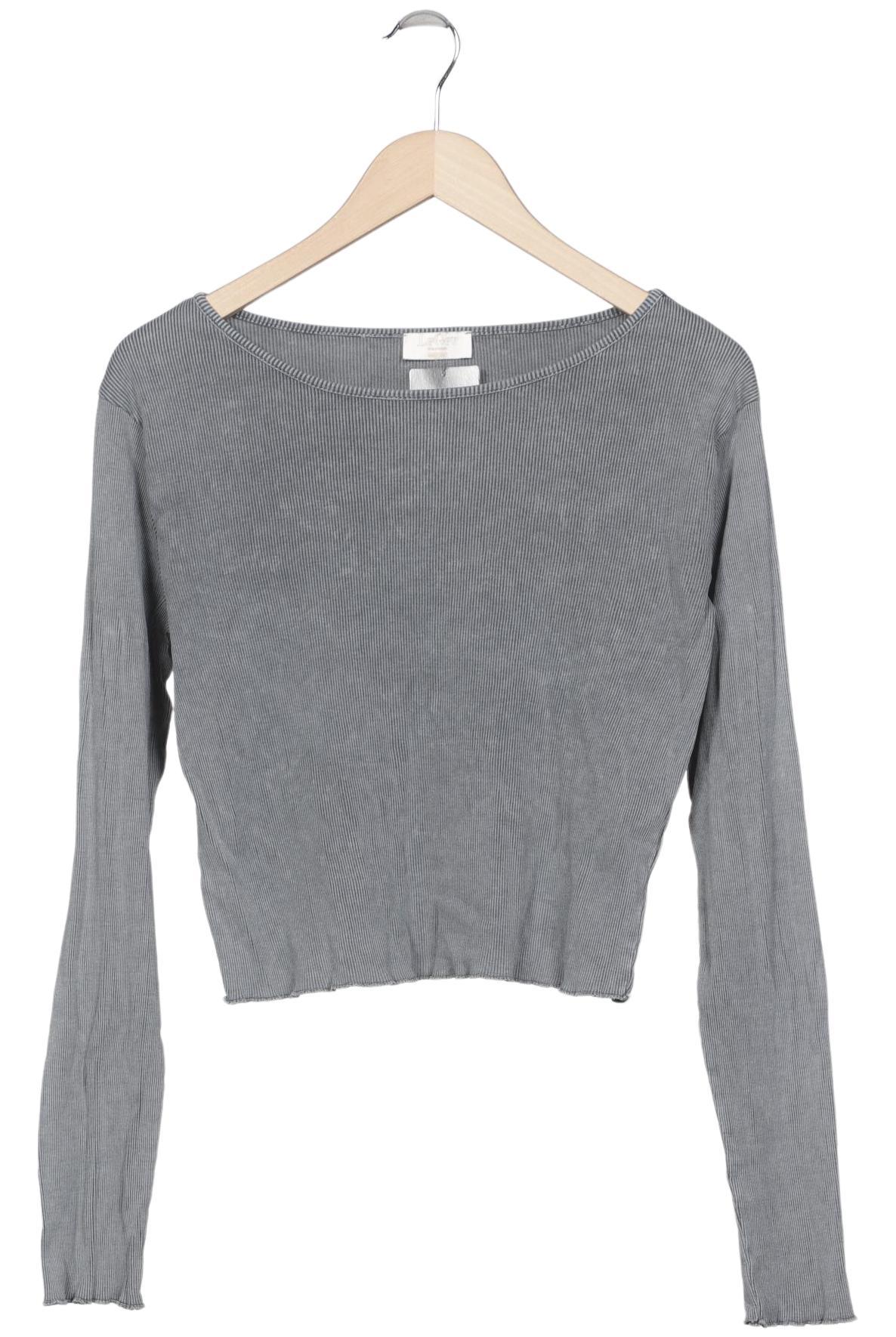 

LeGer by Lena Gercke Damen Langarmshirt, grau, Gr. 40