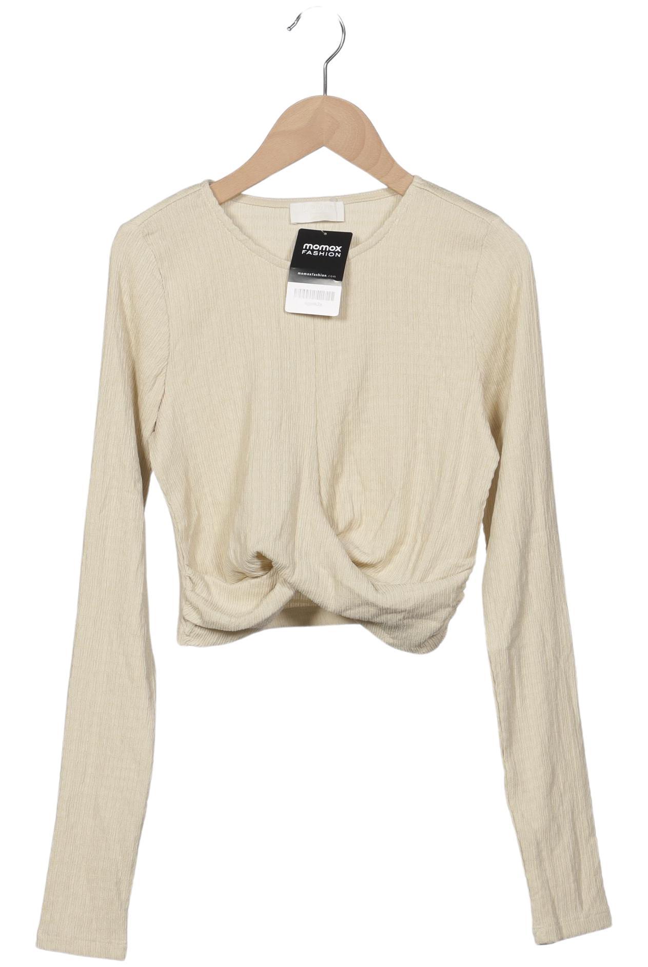 

LeGer by Lena Gercke Damen Langarmshirt, cremeweiß, Gr. 36