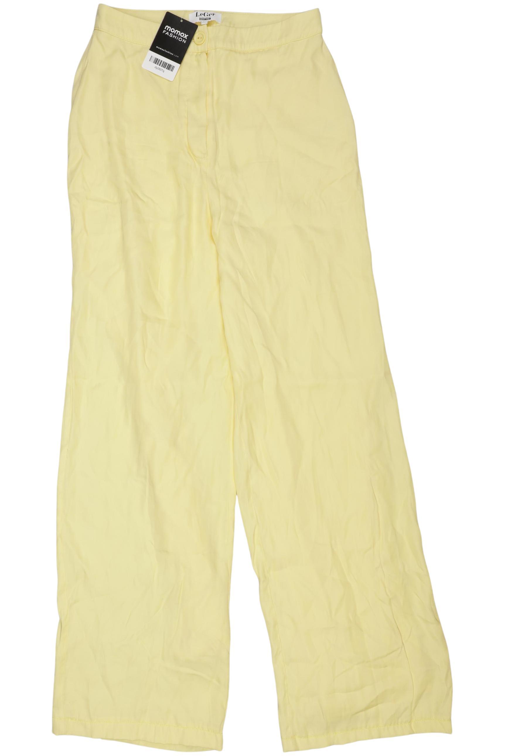

LeGer by Lena Gercke Damen Stoffhose, gelb, Gr. 34