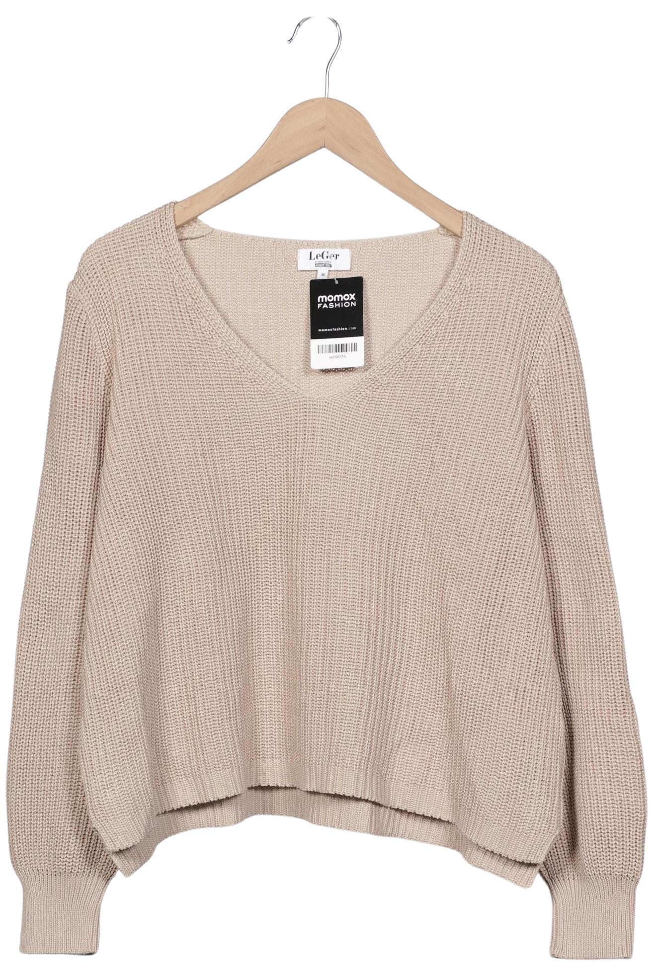 

LeGer by Lena Gercke Damen Pullover, beige, Gr. 36