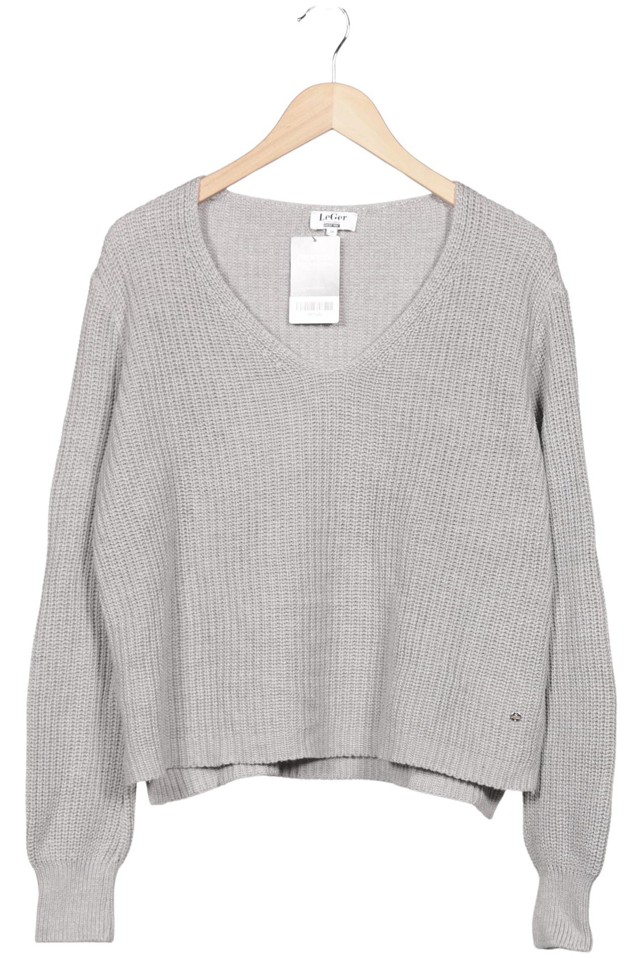 

LeGer by Lena Gercke Damen Pullover, grau, Gr. 34