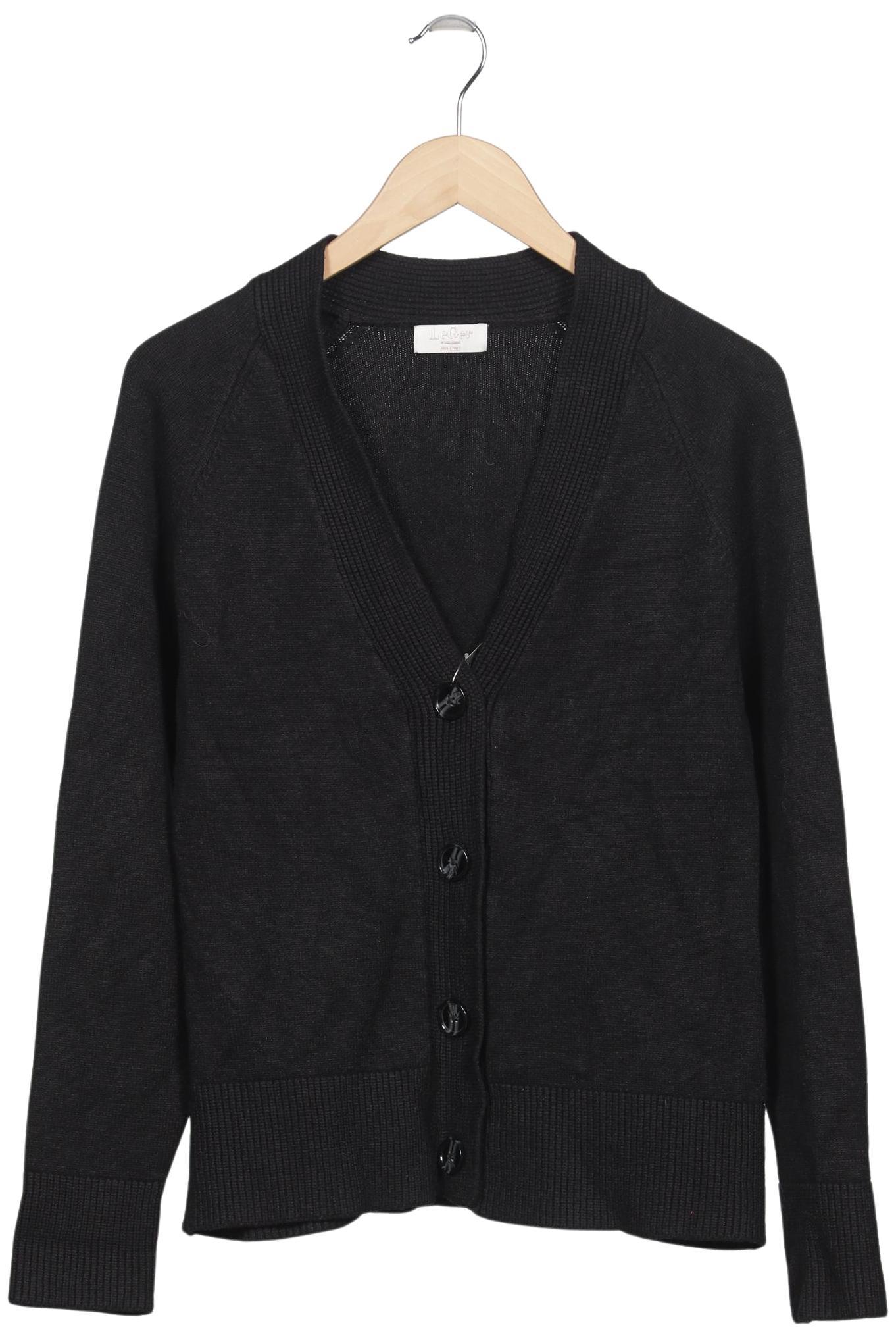 

LeGer by Lena Gercke Damen Strickjacke, schwarz, Gr. 34