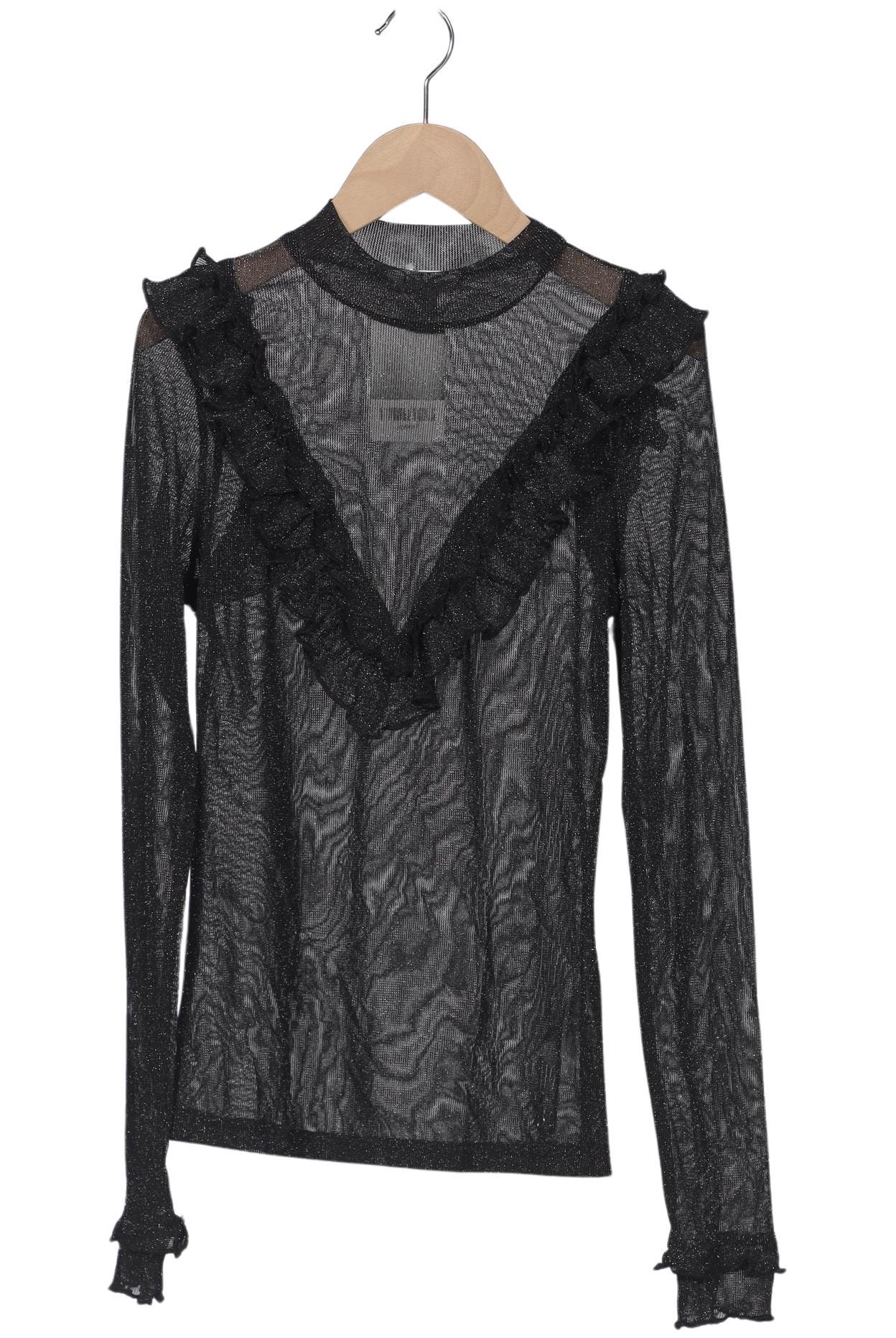 

LeGer by Lena Gercke Damen Langarmshirt, schwarz, Gr. 38