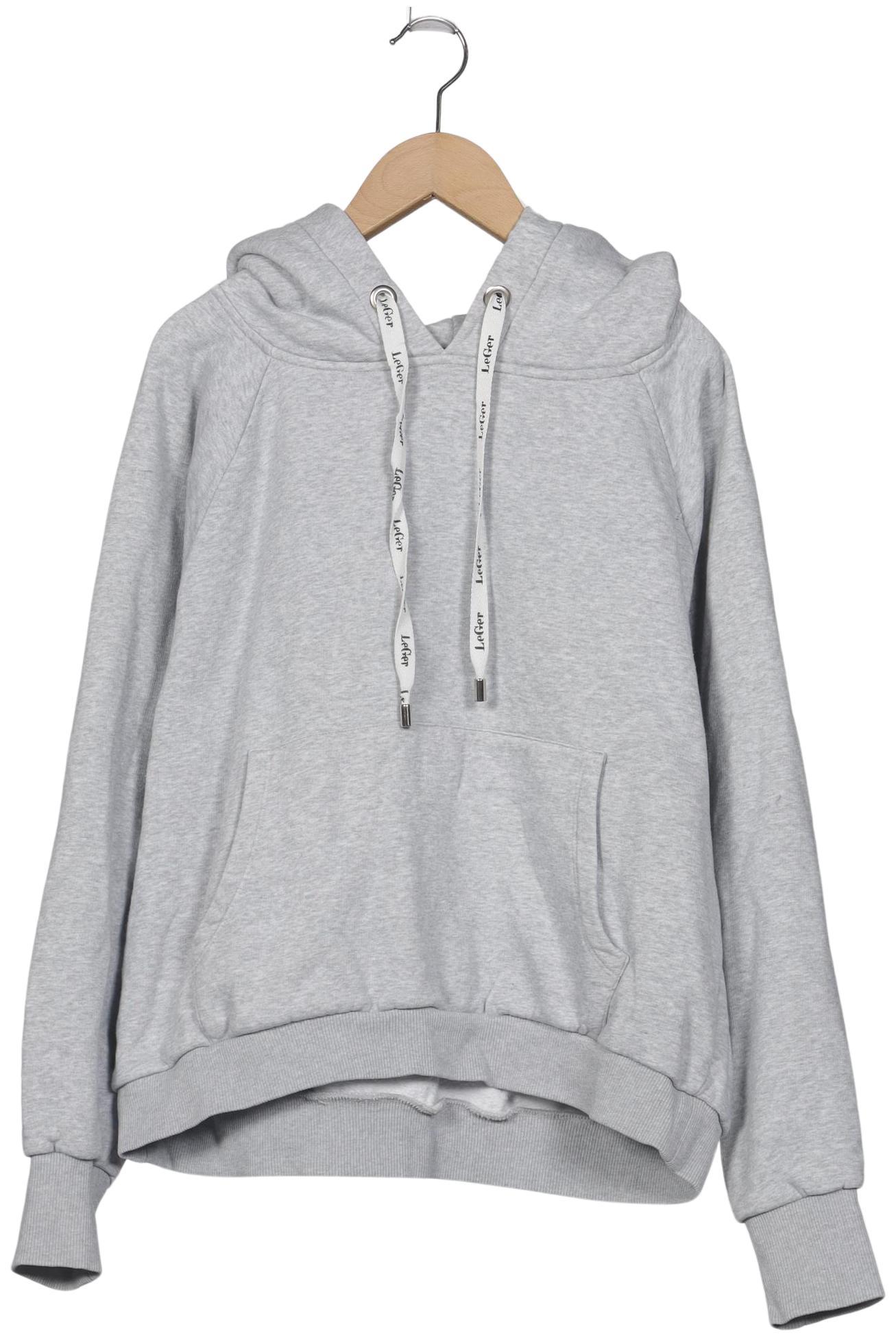 

LeGer by Lena Gercke Damen Kapuzenpullover, grau, Gr. 36