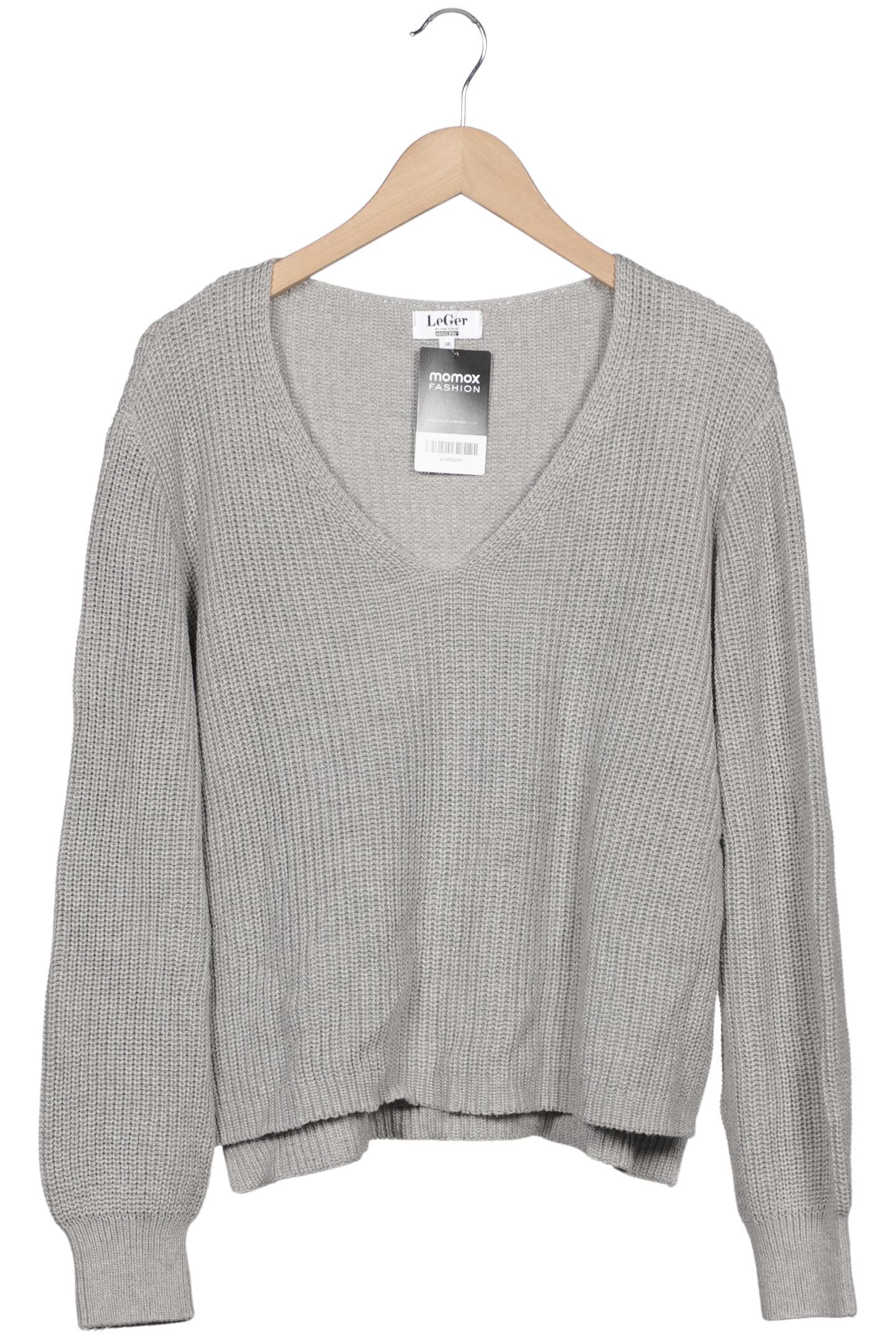 

LeGer by Lena Gercke Damen Pullover, grau, Gr. 38
