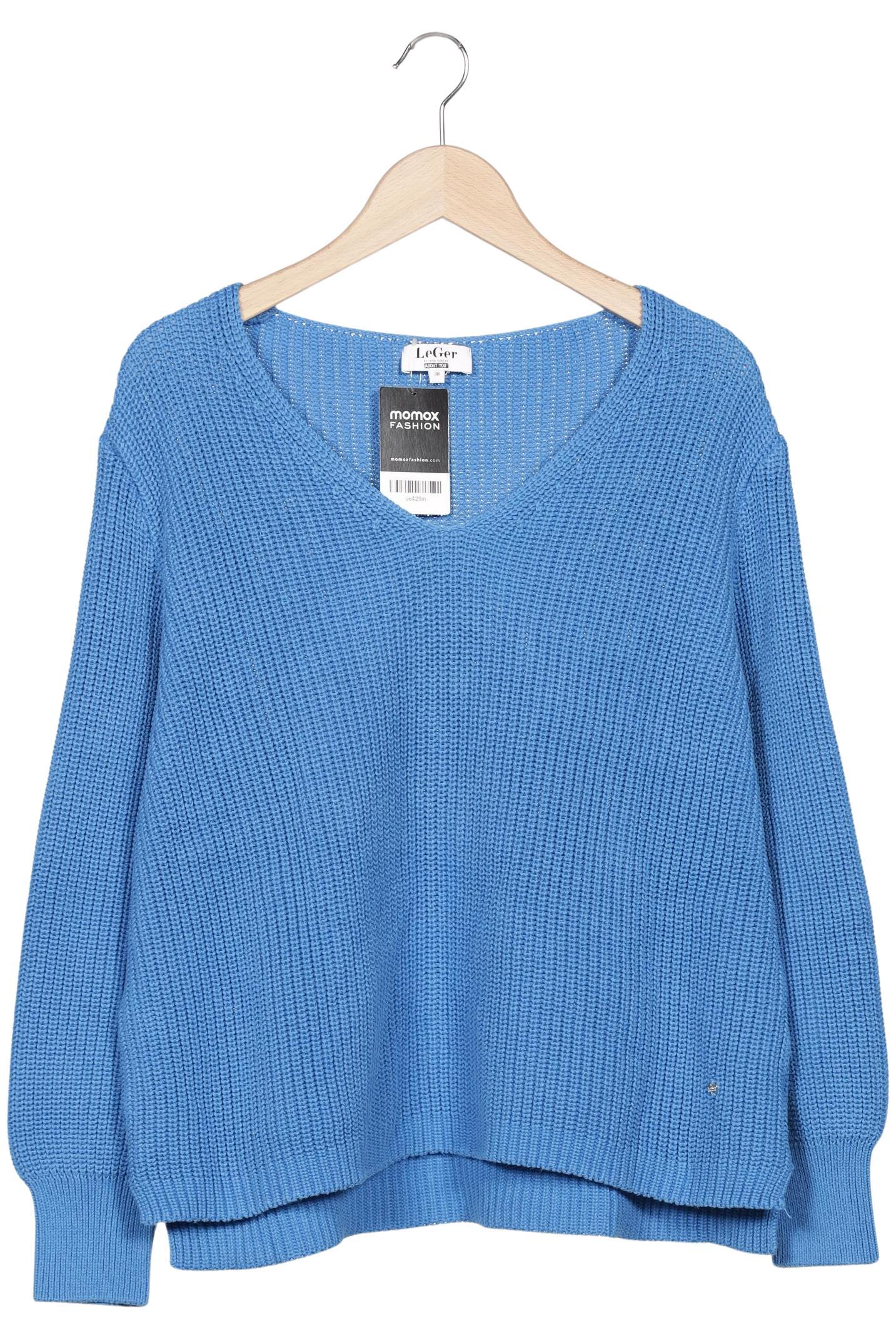 

LeGer by Lena Gercke Damen Pullover, blau, Gr. 38
