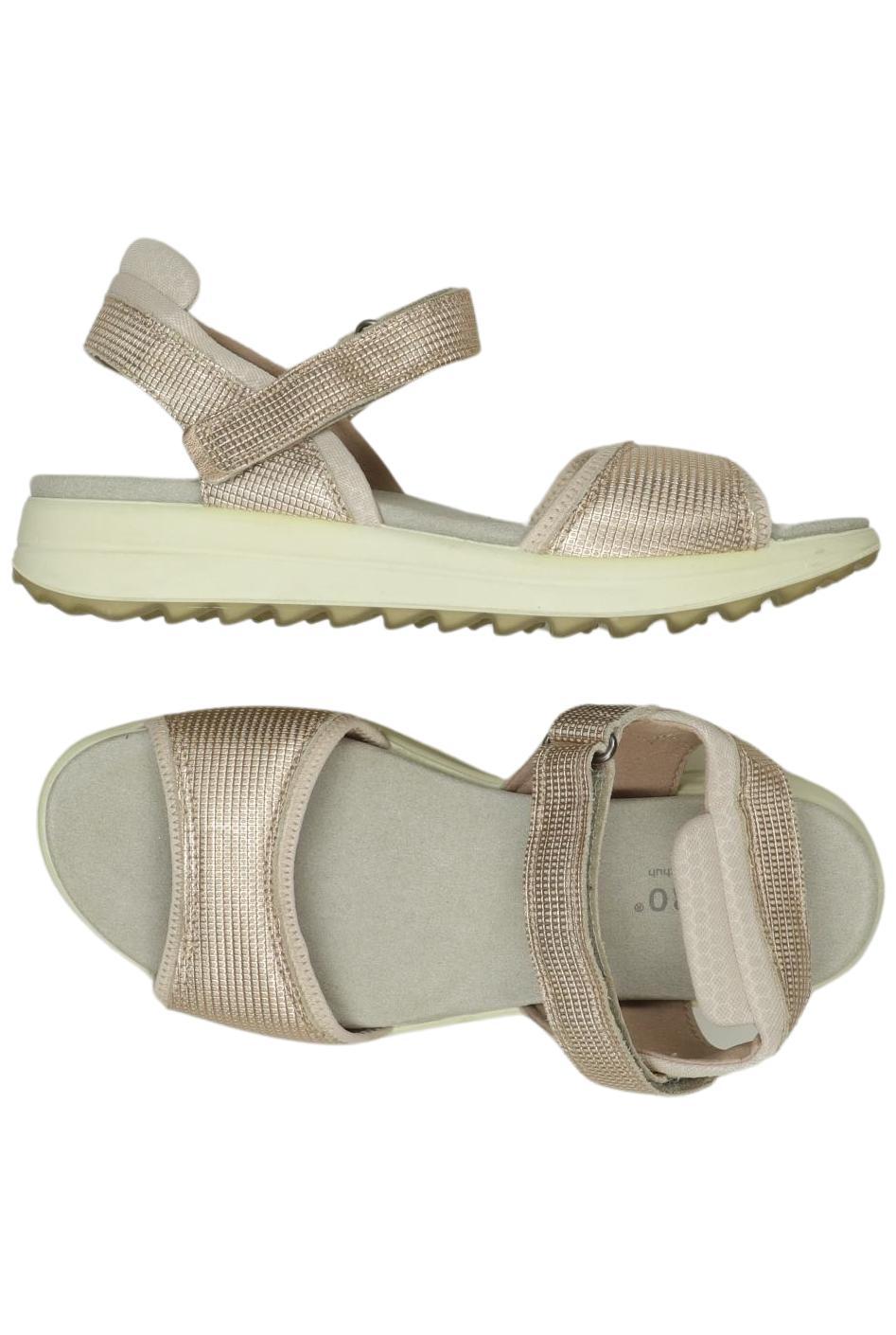 

Legero Damen Sandale, gold, Gr. 40